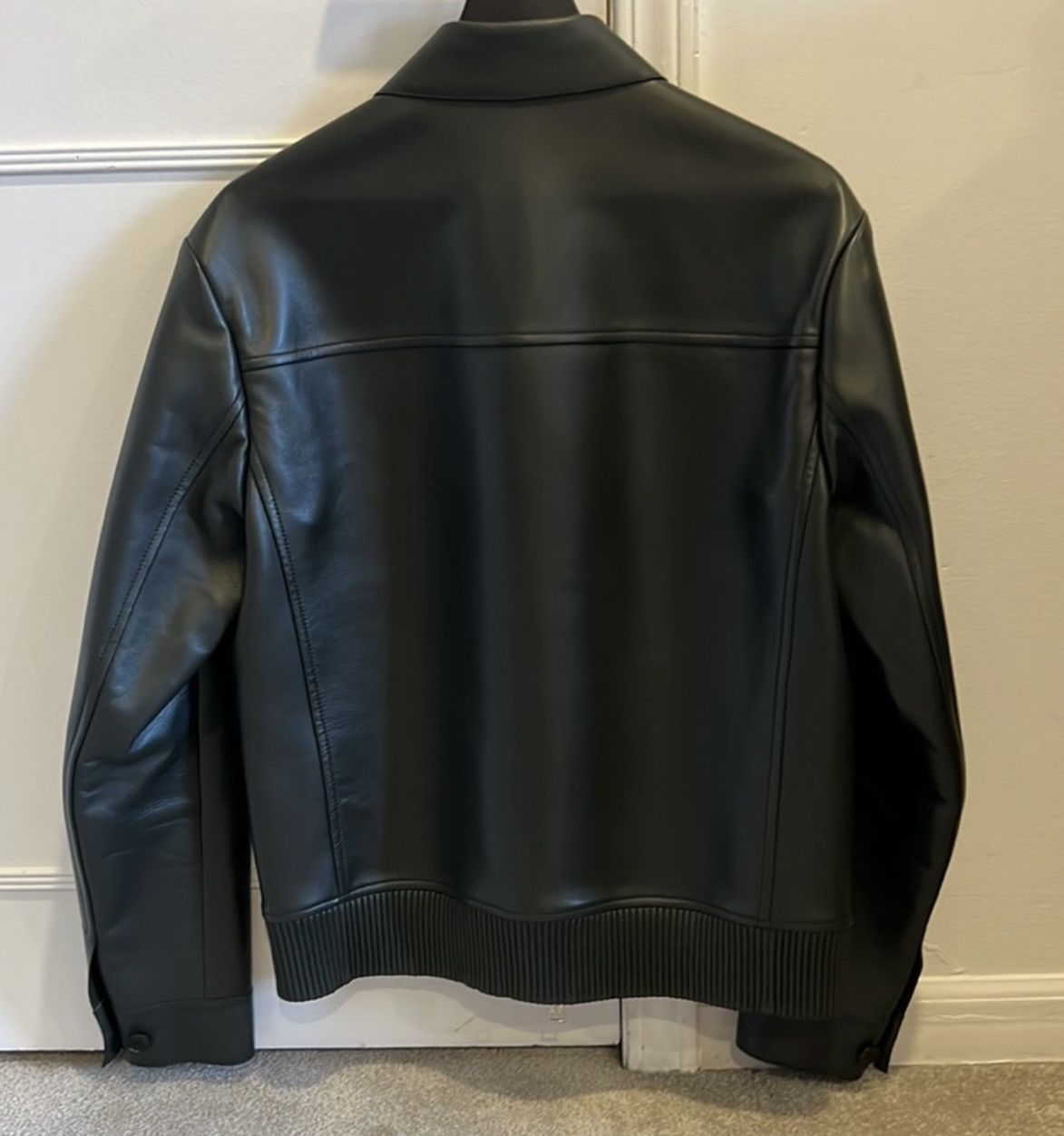 Mr P. Mr. P brand men’s leather jacket. Size US M / EU 48-50 / 2 - 5 Thumbnail