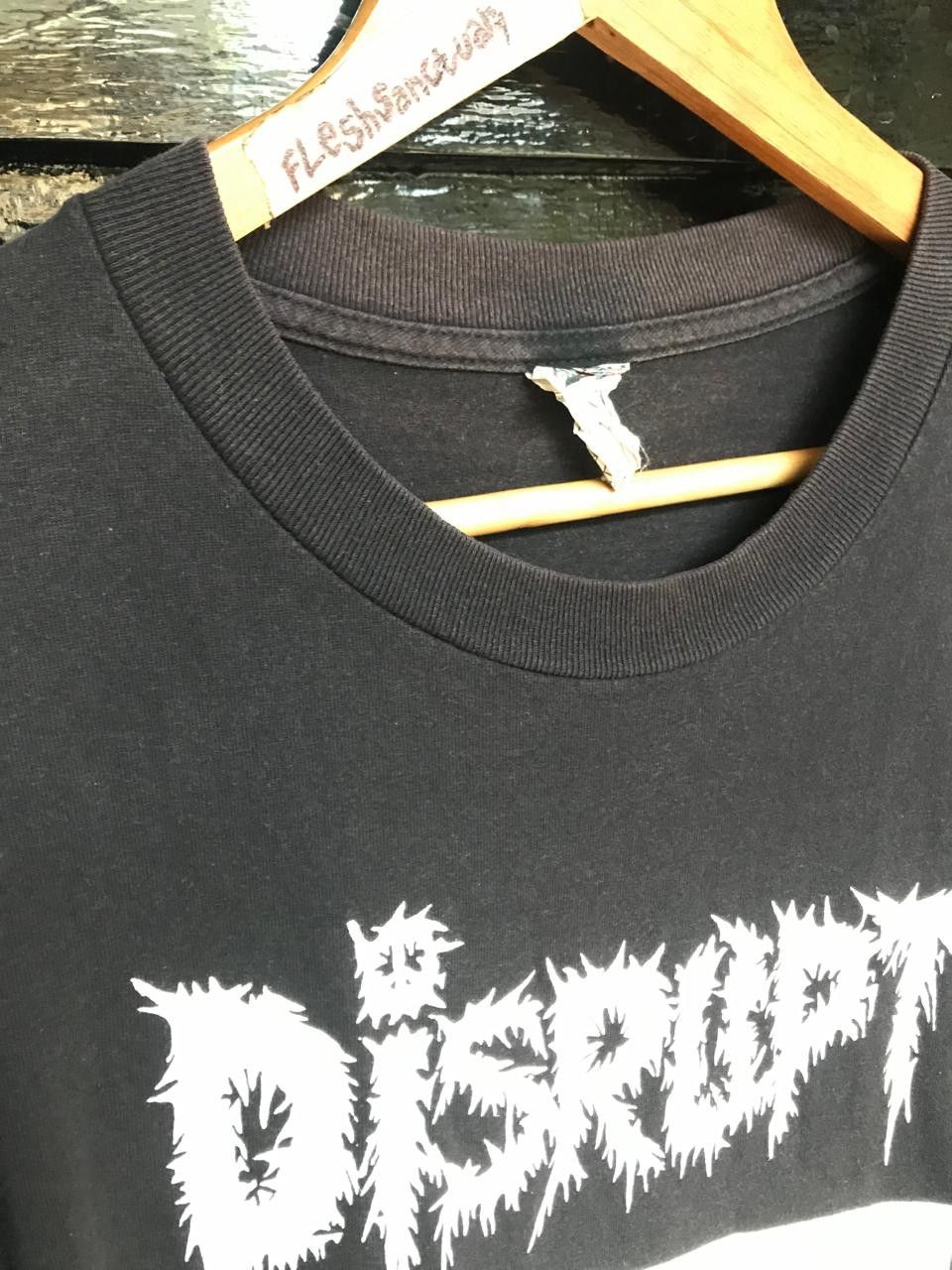 Band Tees Disrupt Discharge Nausea Disgust Dropdead Terrorizer DOOM Size US L / EU 52-54 / 3 - 15 Thumbnail