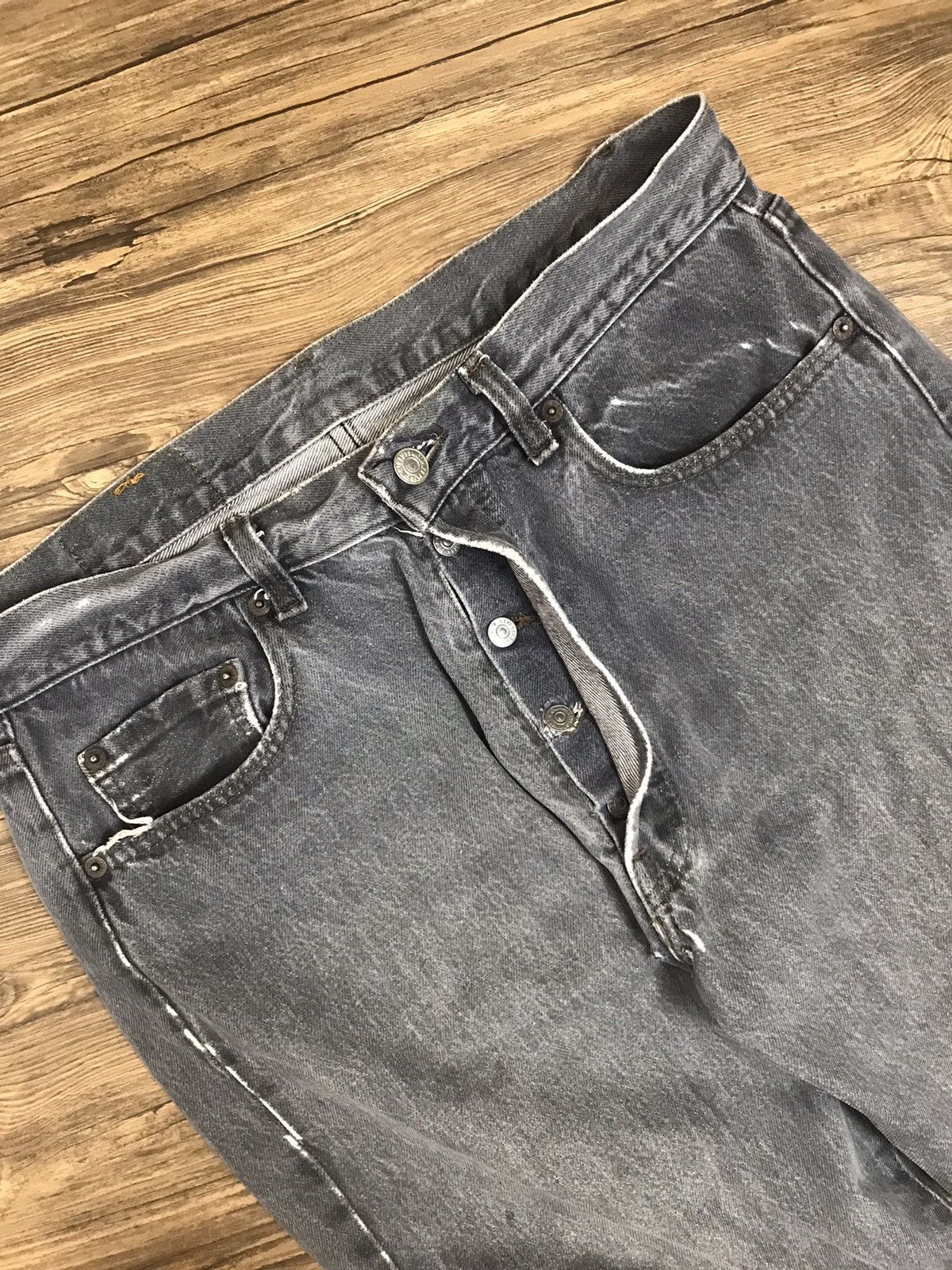 Levi's Vintage Clothing 80s Levi's Vintage Faded Denim Jeans Size US 34 / EU 50 - 2 Thumbnail