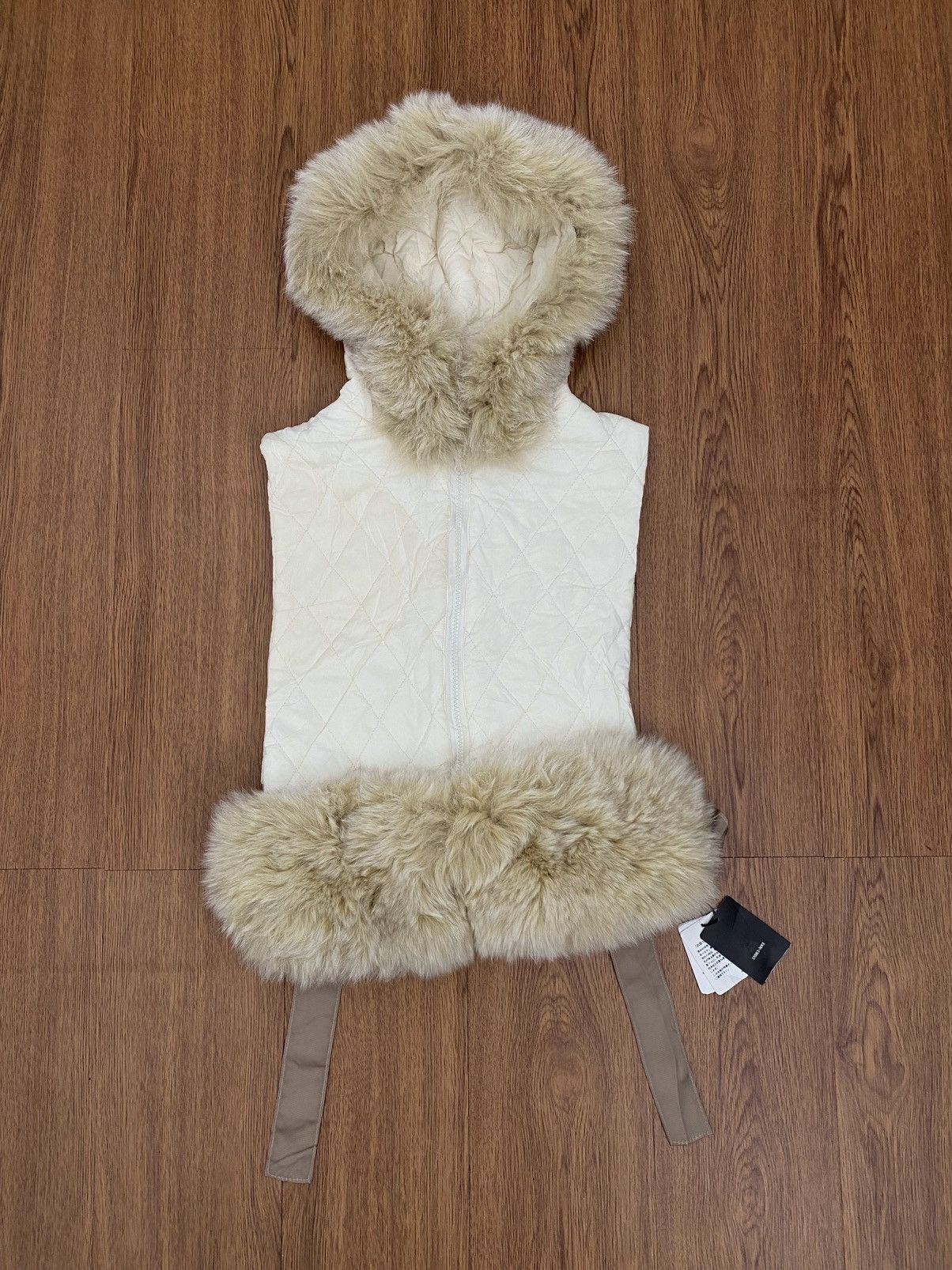 Japanese Brand Undici nove 99999999999 puffer fur vest Size US S / EU 44-46 / 1 - 1 Thumbnail
