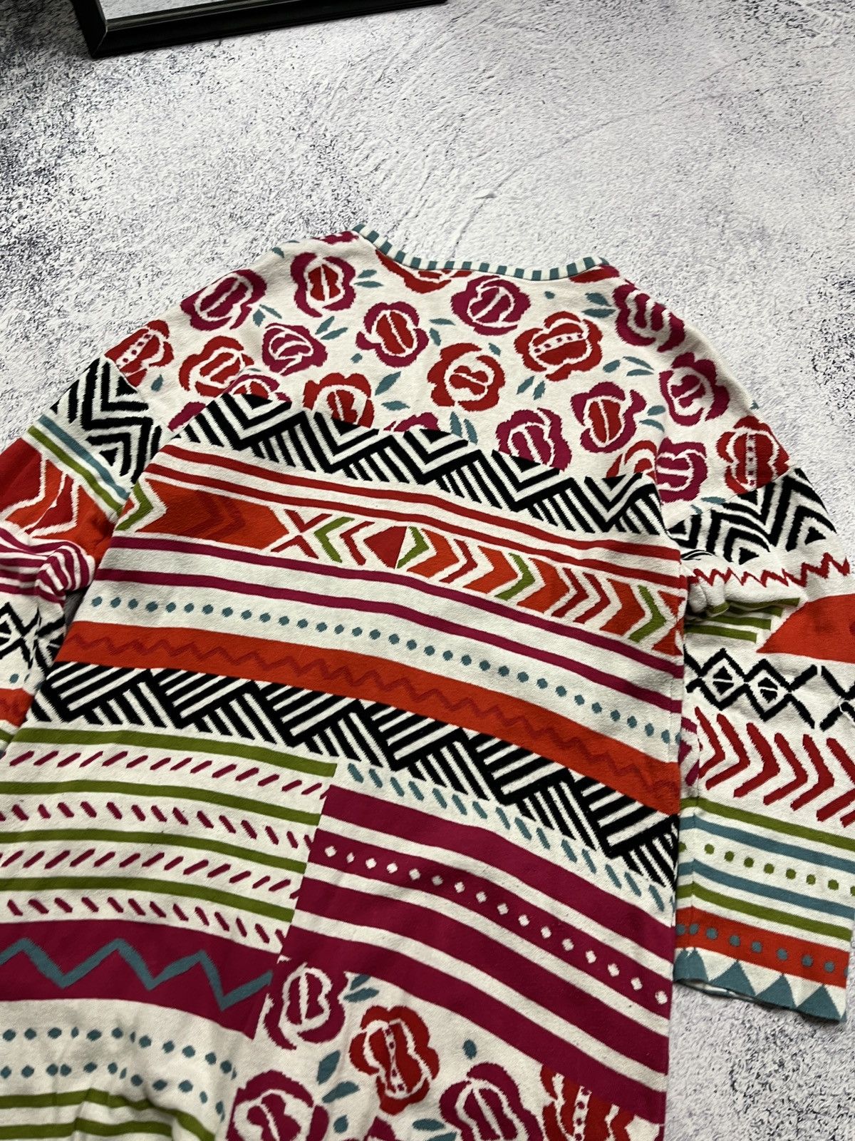 Japanese Brand × Vintage Gudrun Sjoden Floral Eclectic Dress Cardigan Size M / US 6-8 / IT 42-44 - 13 Thumbnail