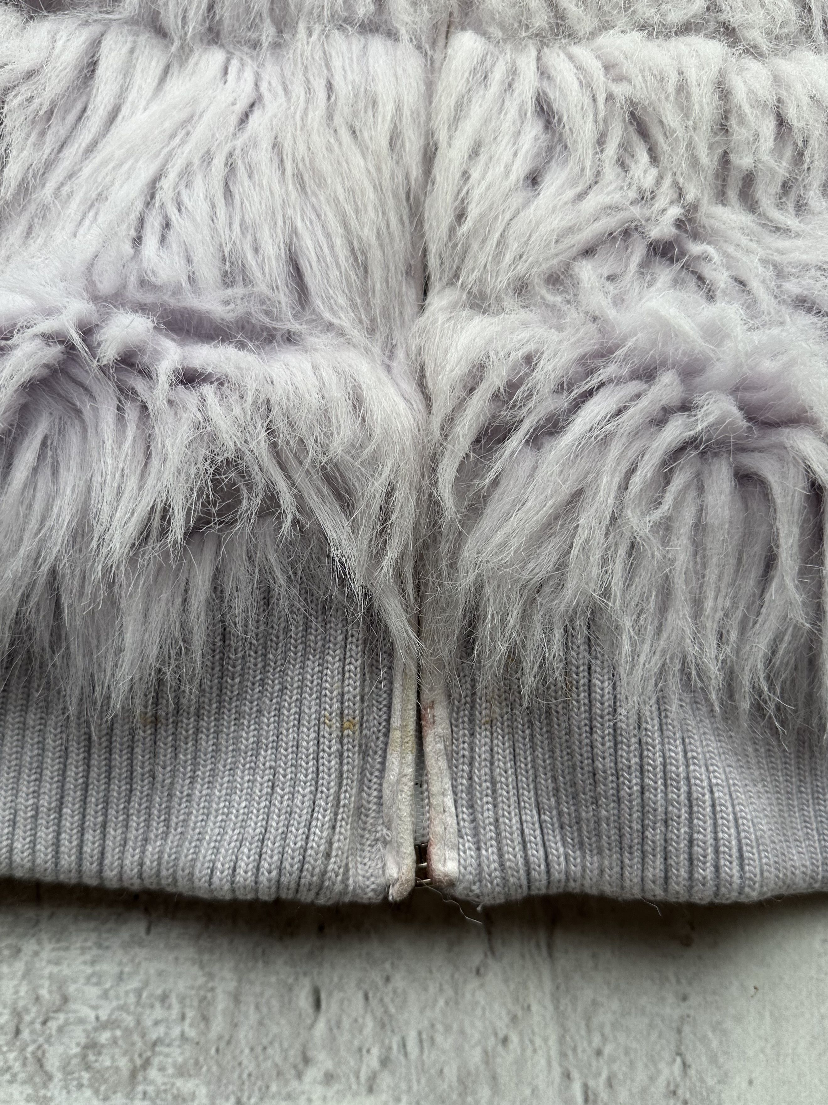Japanese Brand Vintage Faur Fur Cropped Coat A512(448)D15 Size M / US 6-8 / IT 42-44 - 4 Thumbnail
