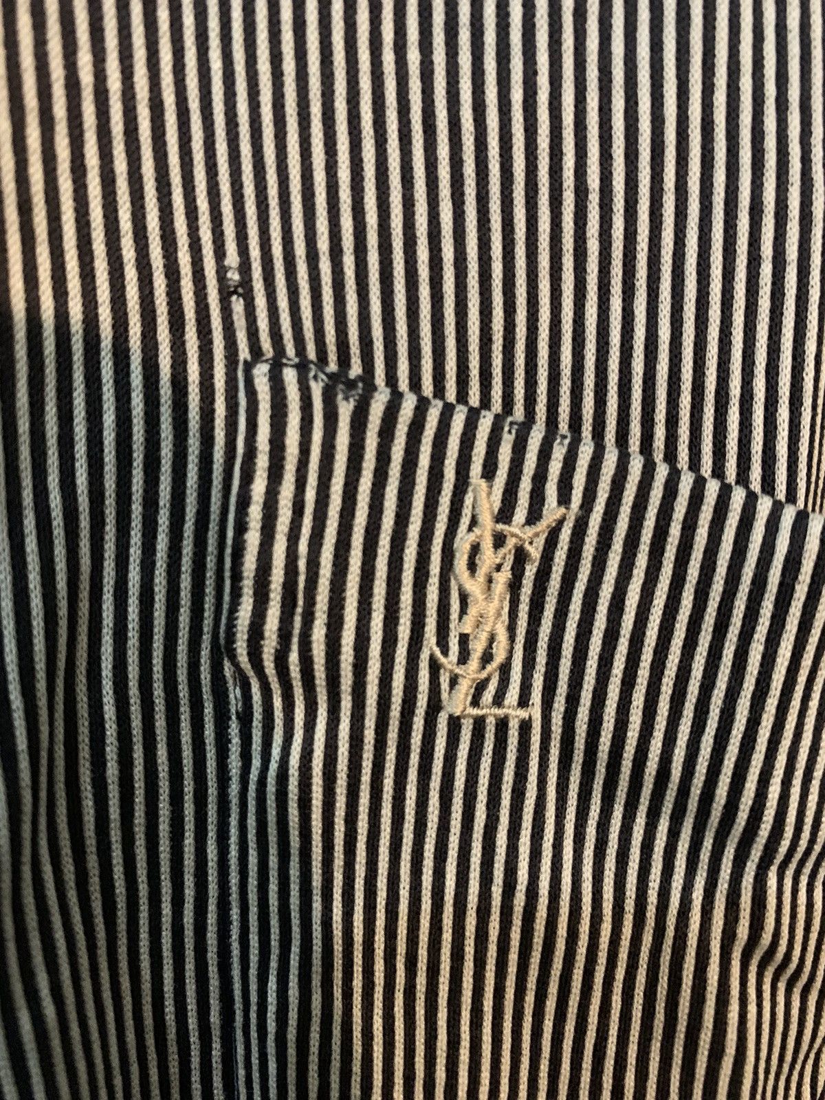 Yves Saint Laurent Vintage Yves Saint Laurent striped pocket Size US L / EU 52-54 / 3 - 7 Thumbnail