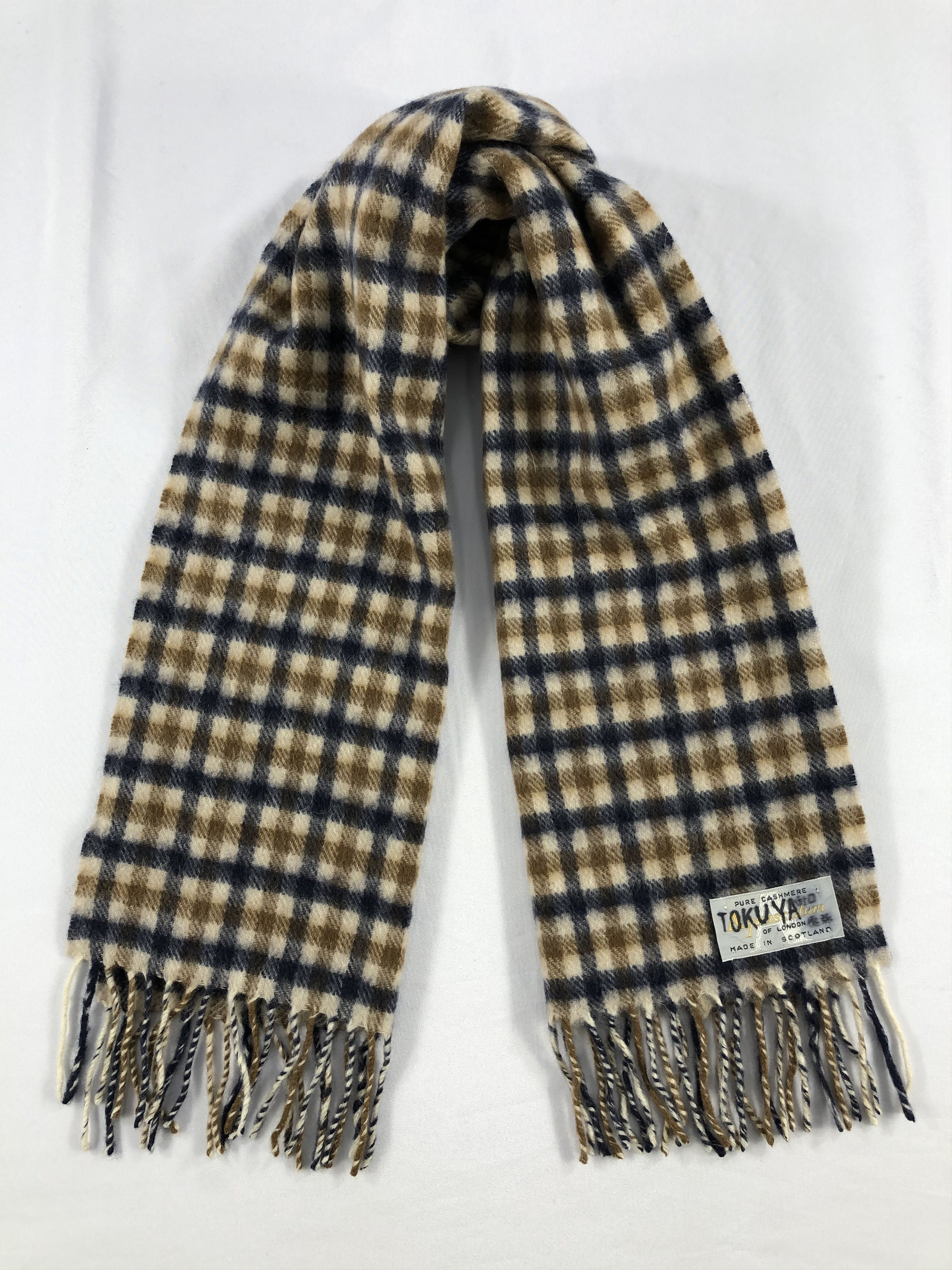 Aquascutum Vintage Aquascutum Scarf/Muffler/Neckwear MF1740 Size ONE SIZE - 1 Thumbnail