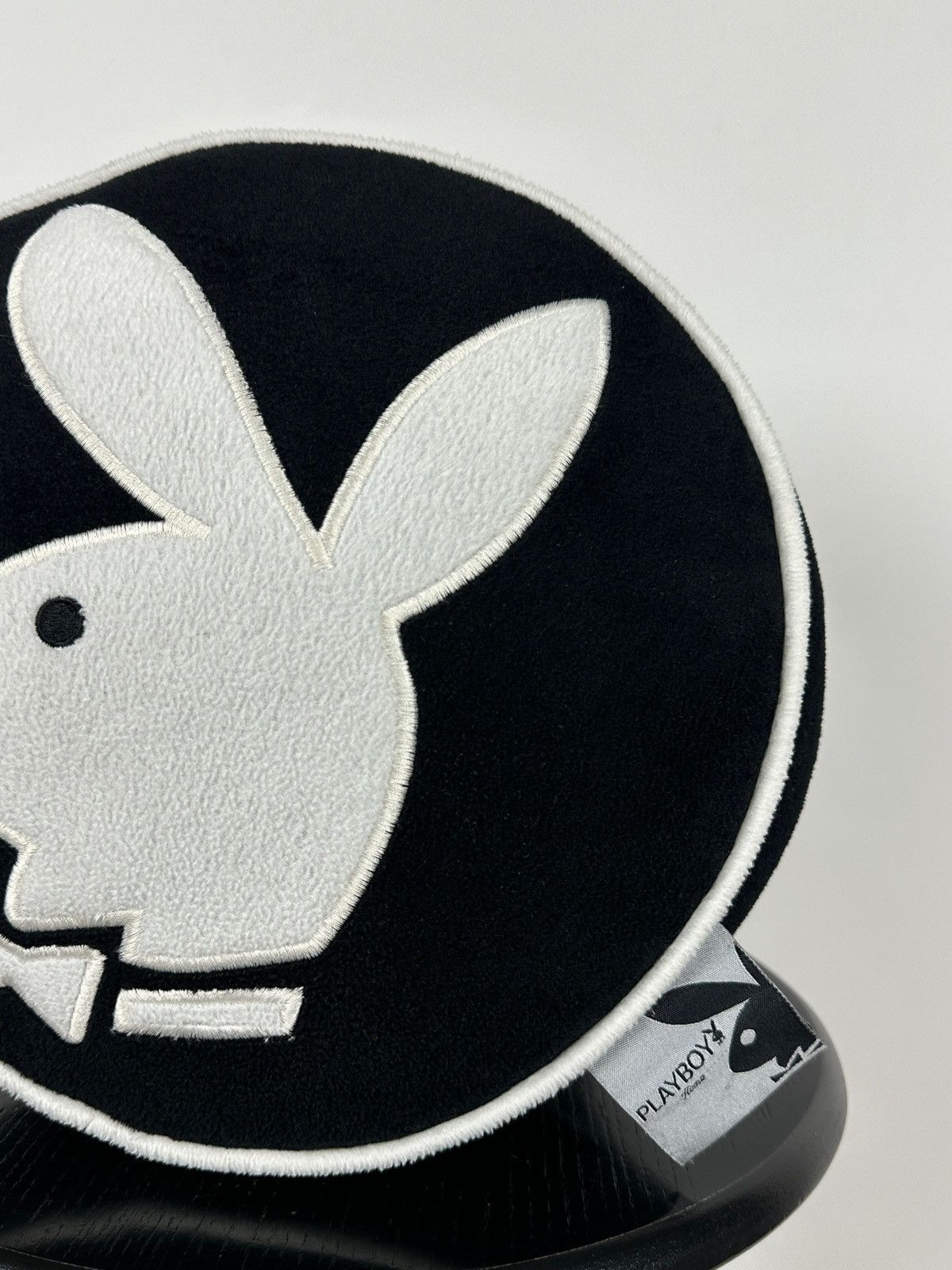 Playboy 2008 Vintage Playboy Bunny Rabbit Logo Round Cushion Pillow Size ONE SIZE - 3 Thumbnail