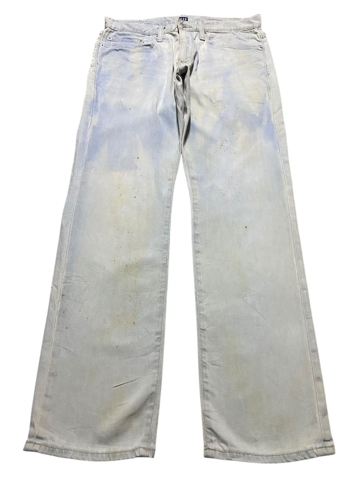 Gap Vintage Gap Denim 1969 Rusty Distressed Slim Soft Jeans Size US 32 / EU 48 - 1 Thumbnail