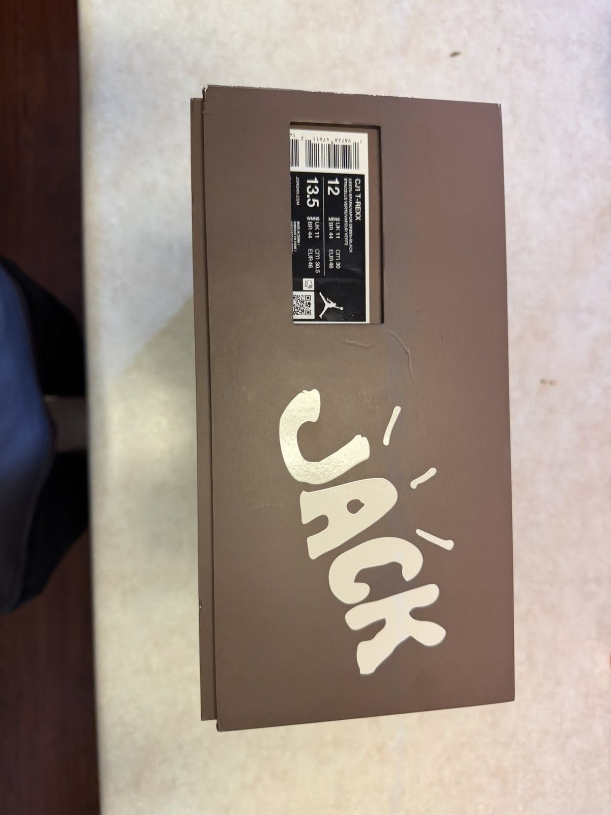 Jordan Brand × Travis Scott Travis Scott CJ1 T-Rexx Size US 12 / EU 45 - 9 Thumbnail