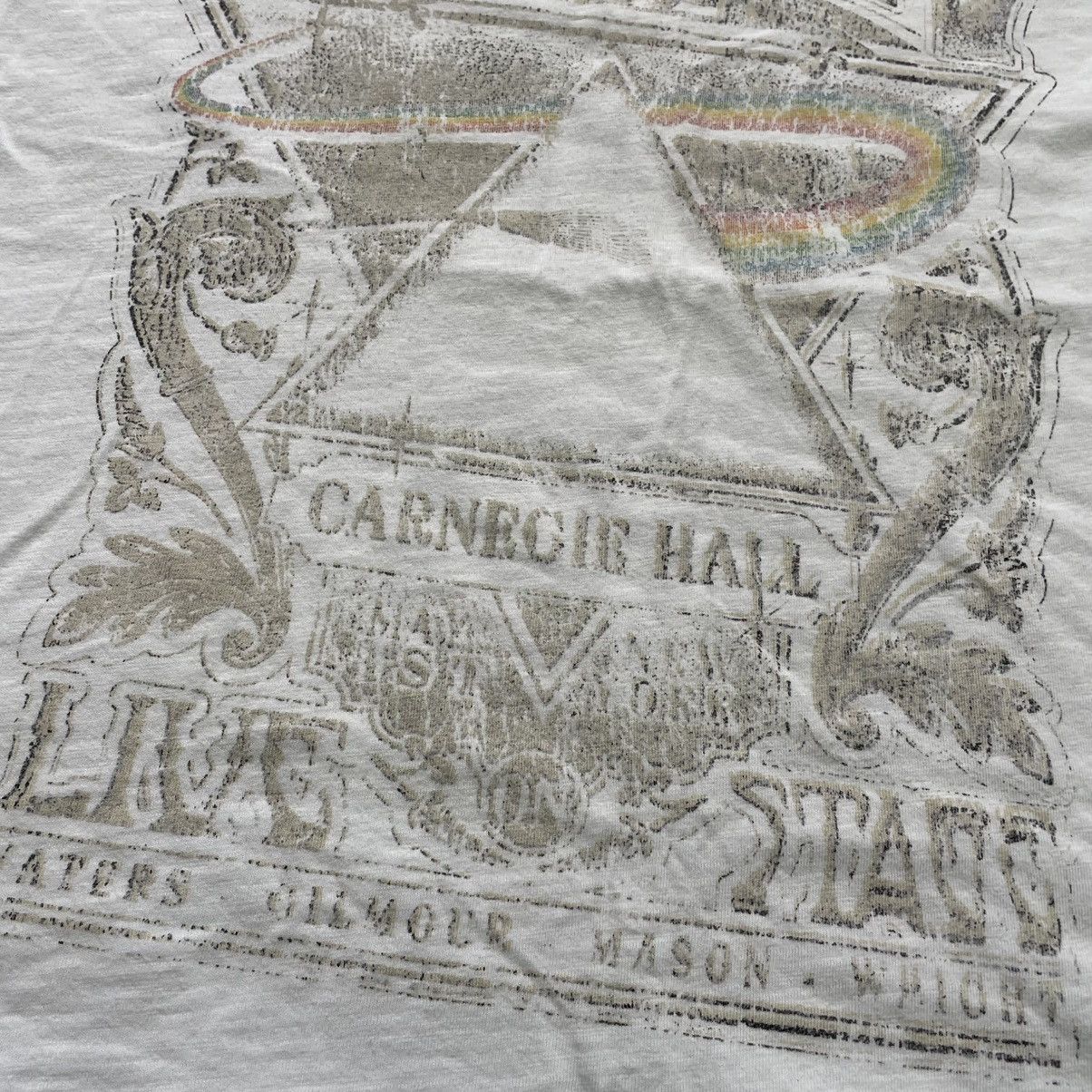 Vintage Vintage 90s Sun Faded Graphic Tee Thrashed Grunge Wide Leg M Size US M / EU 48-50 / 2 - 4 Thumbnail