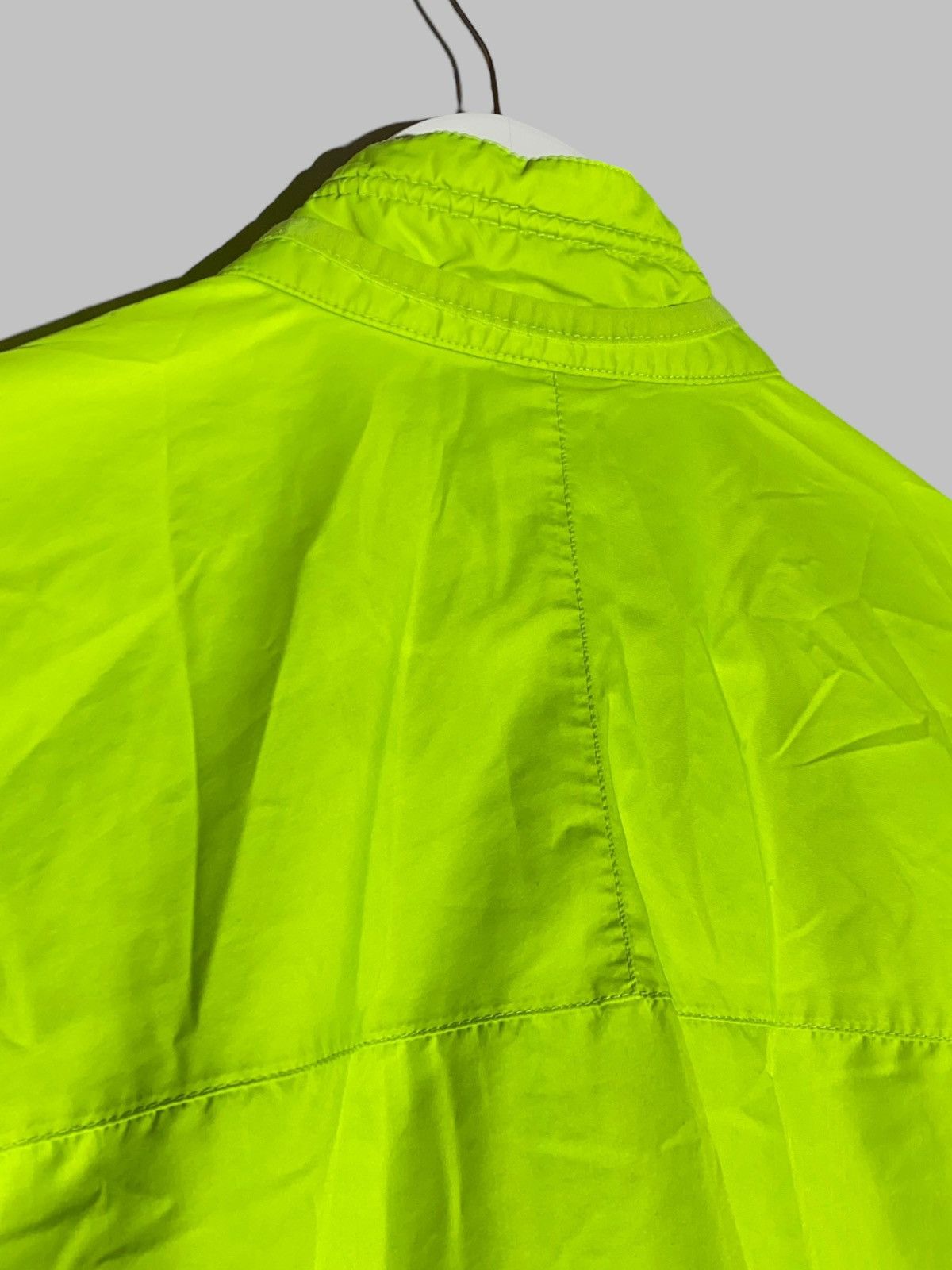Nike 🔥 Y2K NIKE ACID LIME WINDBREAKER HYPER TECH UTILITY LOOK Size US S / EU 44-46 / 1 - 4 Thumbnail