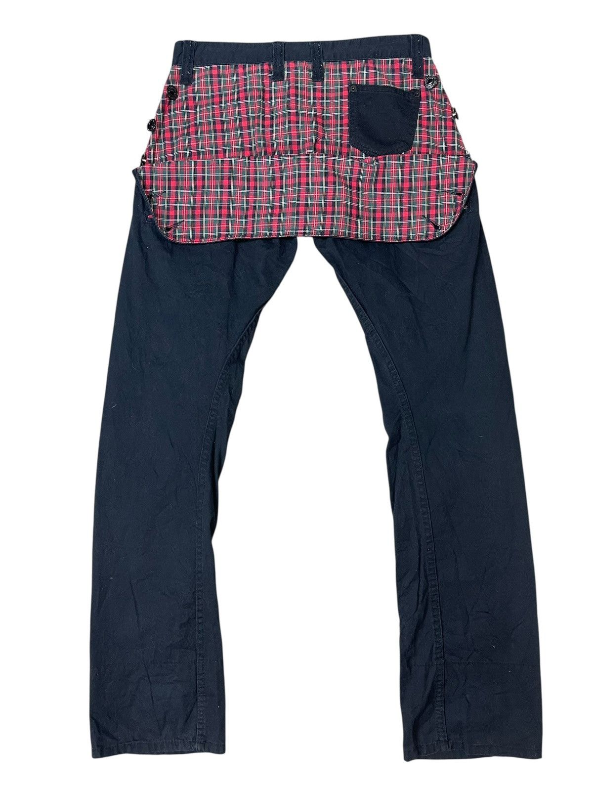 If Six Was Nine Vintage Dominate Handcrafted Jeans Pant Punk Style Size US 31 - 1 Thumbnail