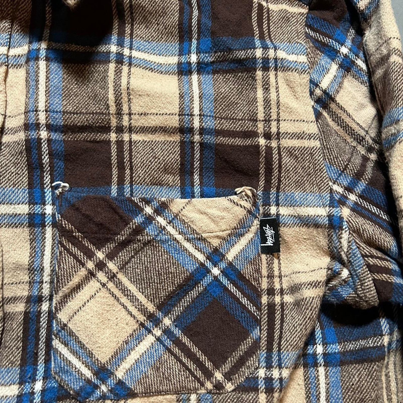 Stussy Stussy long sleeve flannel button Size US XL / EU 56 / 4 - 2 Thumbnail