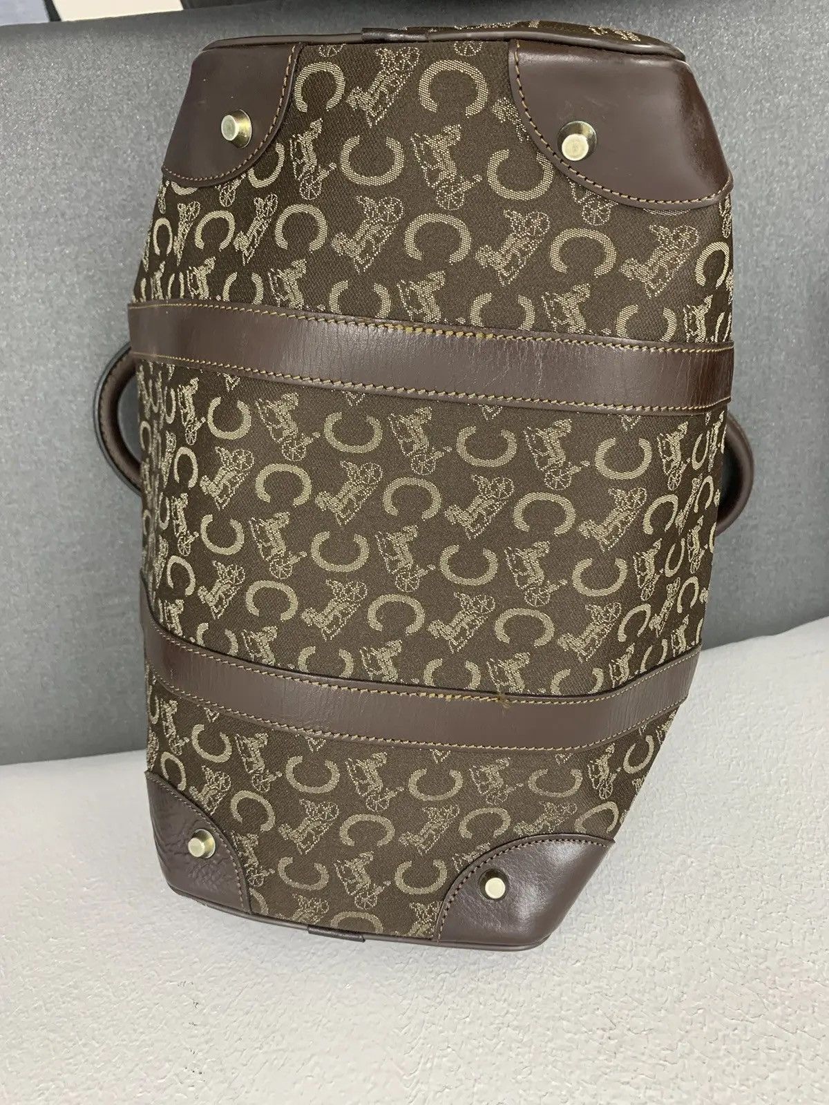 Celine Vintage Celine Monogram Handbag Size ONE SIZE - 13 Thumbnail