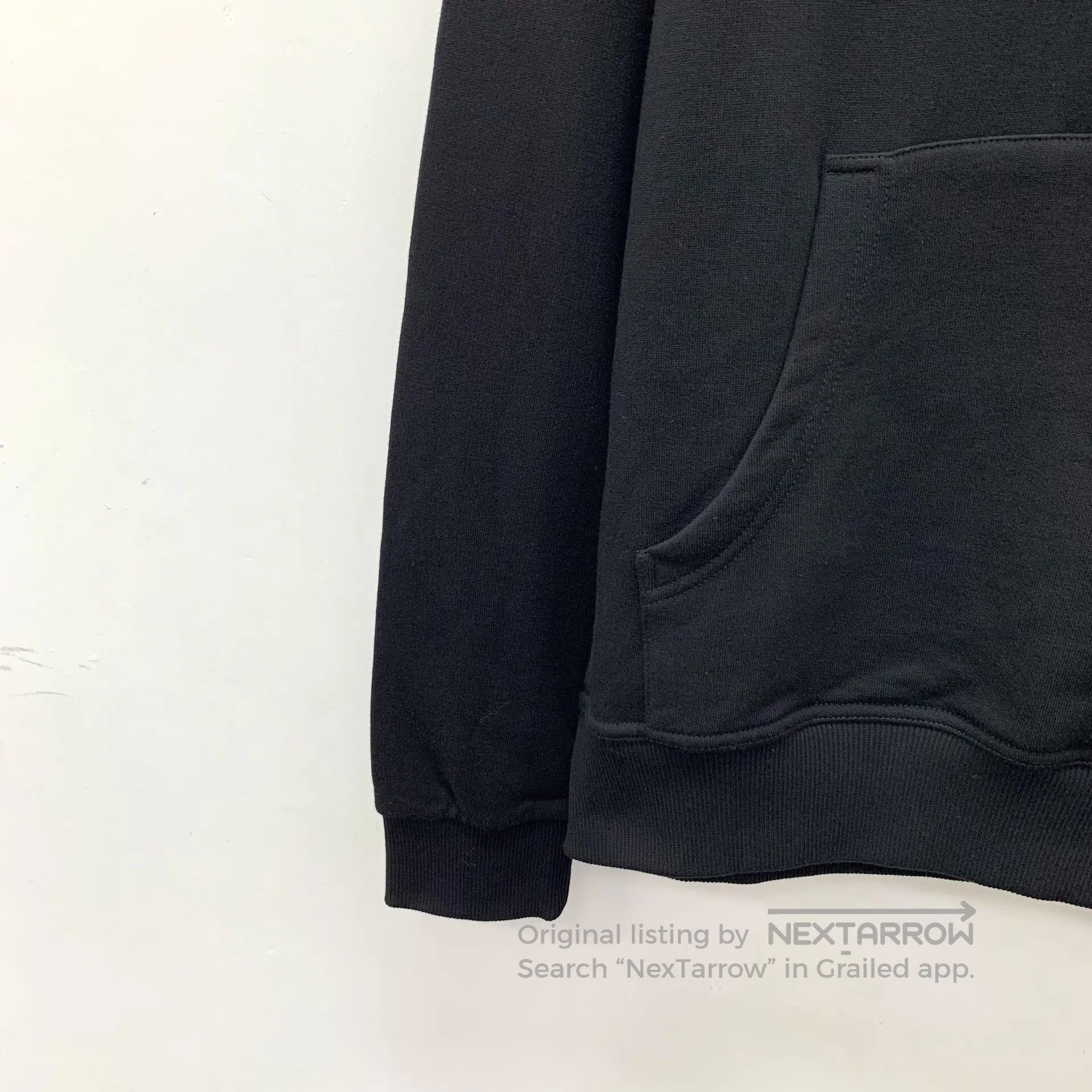 Burberry Burberry Black Fawn Print Cotton Hooded Drawstring Long Sl Size US XS / EU 42 / 0 - 4 Thumbnail