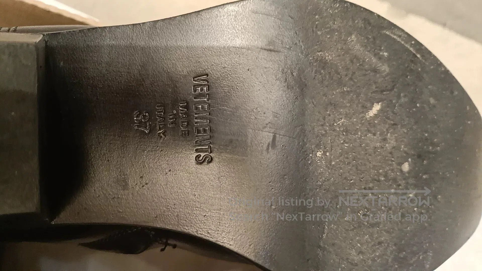 Vetements SS17 Vetements Ring Chelsea Boots. Size US 6 / IT 36 - 7 Thumbnail
