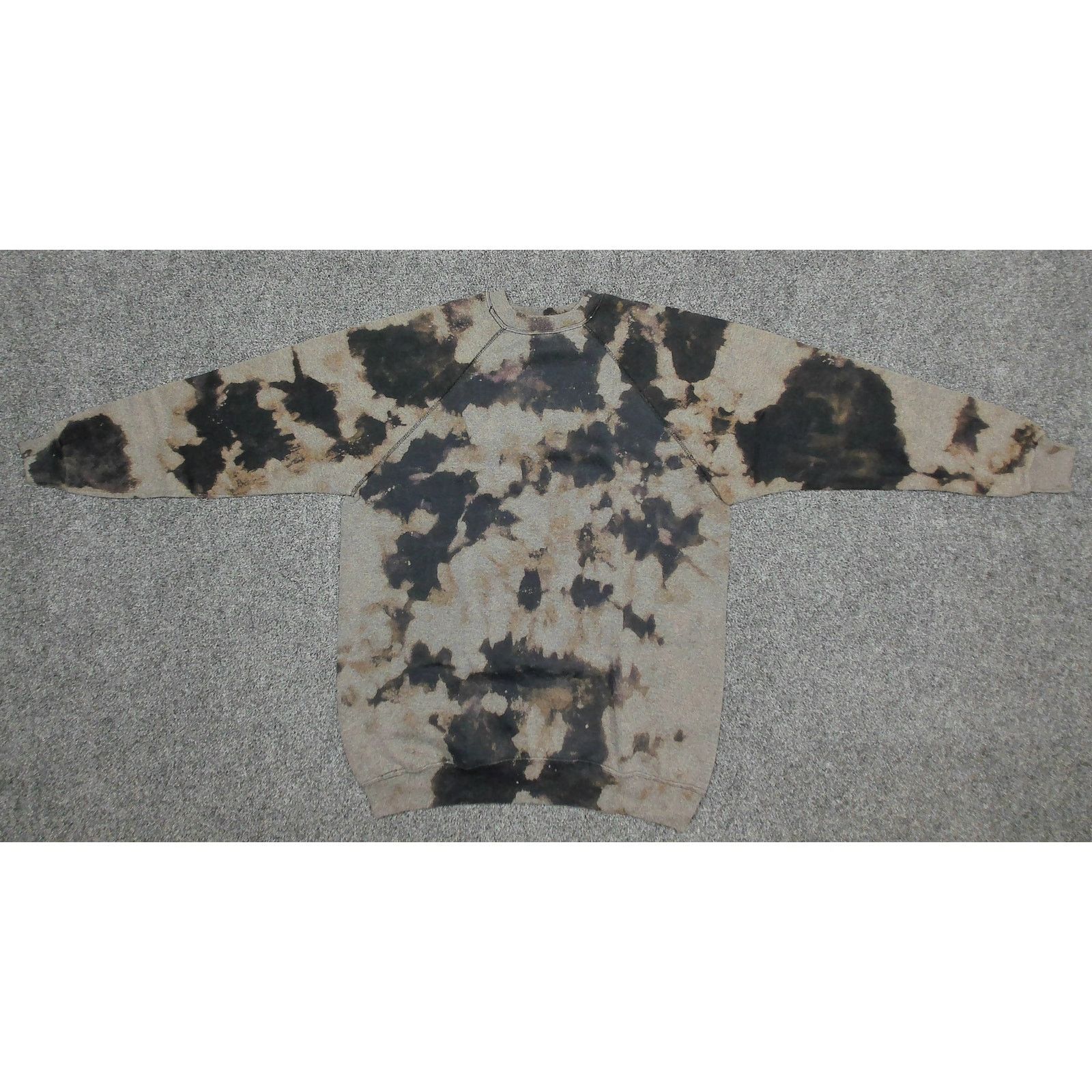 Tultex Vintage 90s Tultex Custom Reverse Bleach Sweatshirt Size XL / US 12-14 / IT 48-50 - 6 Thumbnail