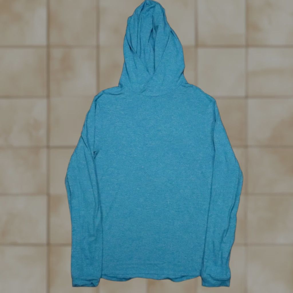 Lululemon Lululemon Hoodie Men Small Blue Performance Lightweight Hooded Training Shirt Size US S / EU 44-46 / 1 - 1 Thumbnail