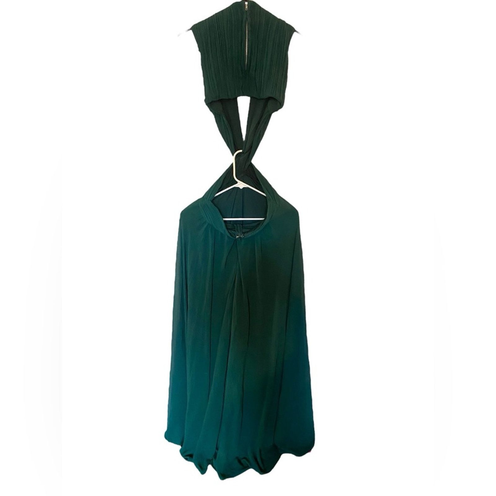 Other Lulus Vivid Imagination Forest Green Cutout Maxi Dress Size M / US 6-8 / IT 42-44 - 4 Thumbnail