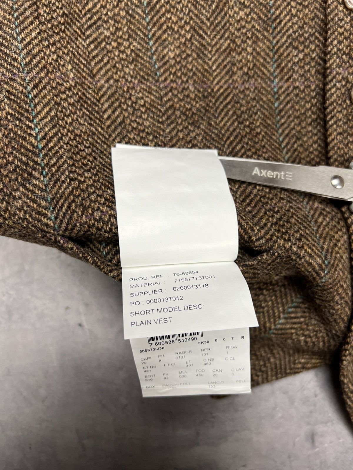 Polo Ralph Lauren Polo Ralph Lauren Vest Waistcoat Suit Herringbone Wool 38R Size 38R - 10 Thumbnail