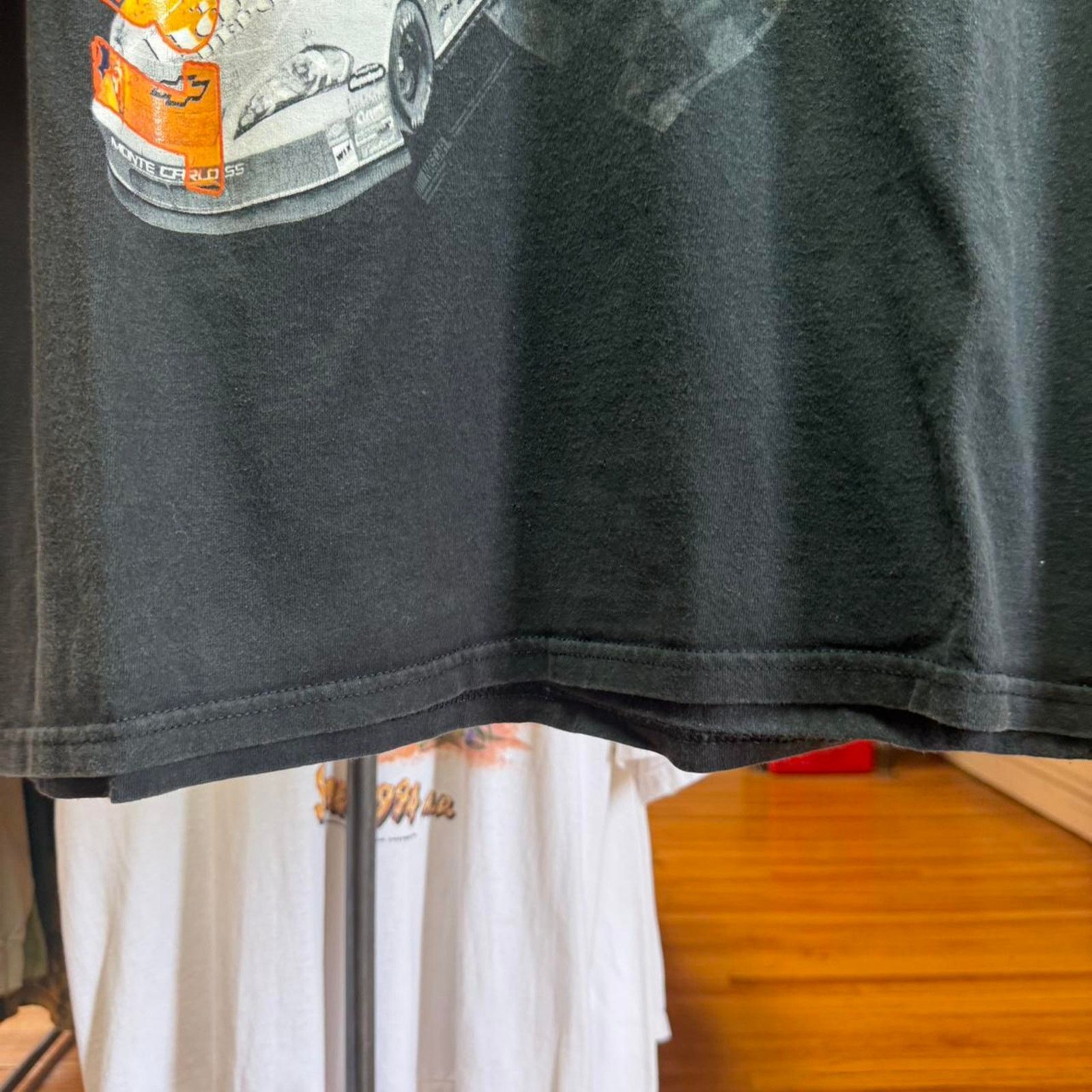 NASCAR × Vintage Vintage 90s NASCAR Tony Stewart Racing Race Car T-Shirt Size US XXL / EU 58 / 5 - 4 Thumbnail
