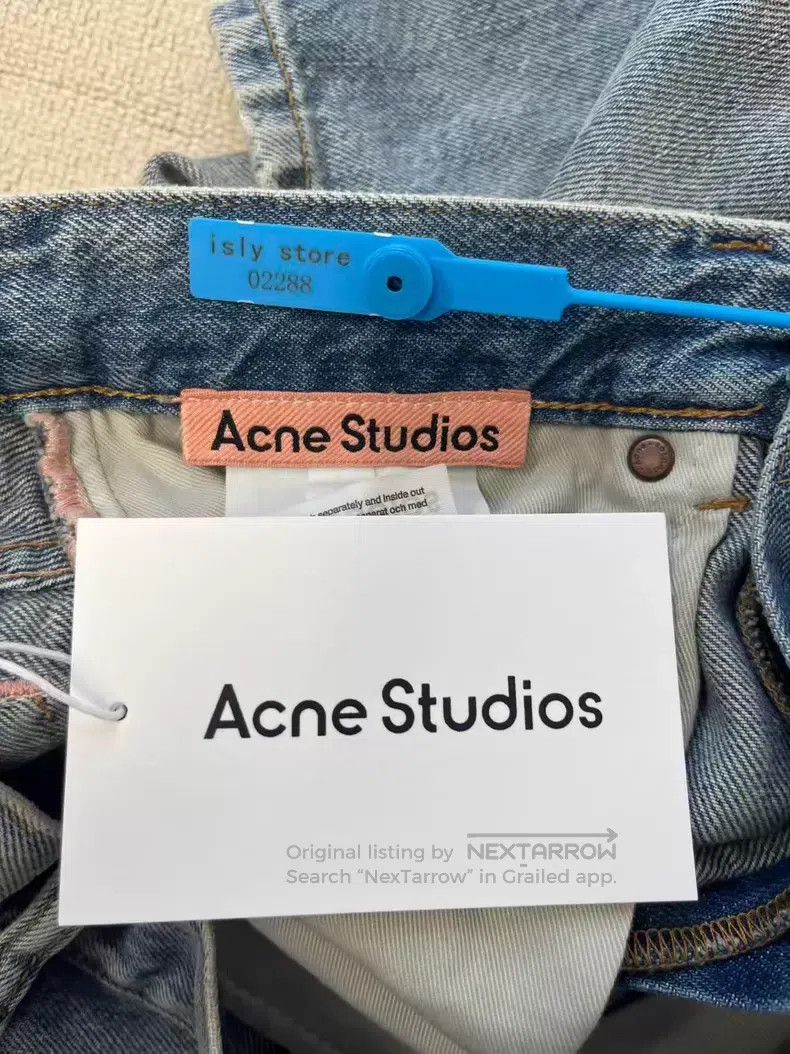 Acne Studios Acne Studios Vintage Mid-Rise Zipper Loose Straight Denim Size 25" / US 0 / IT 36 - 5 Thumbnail