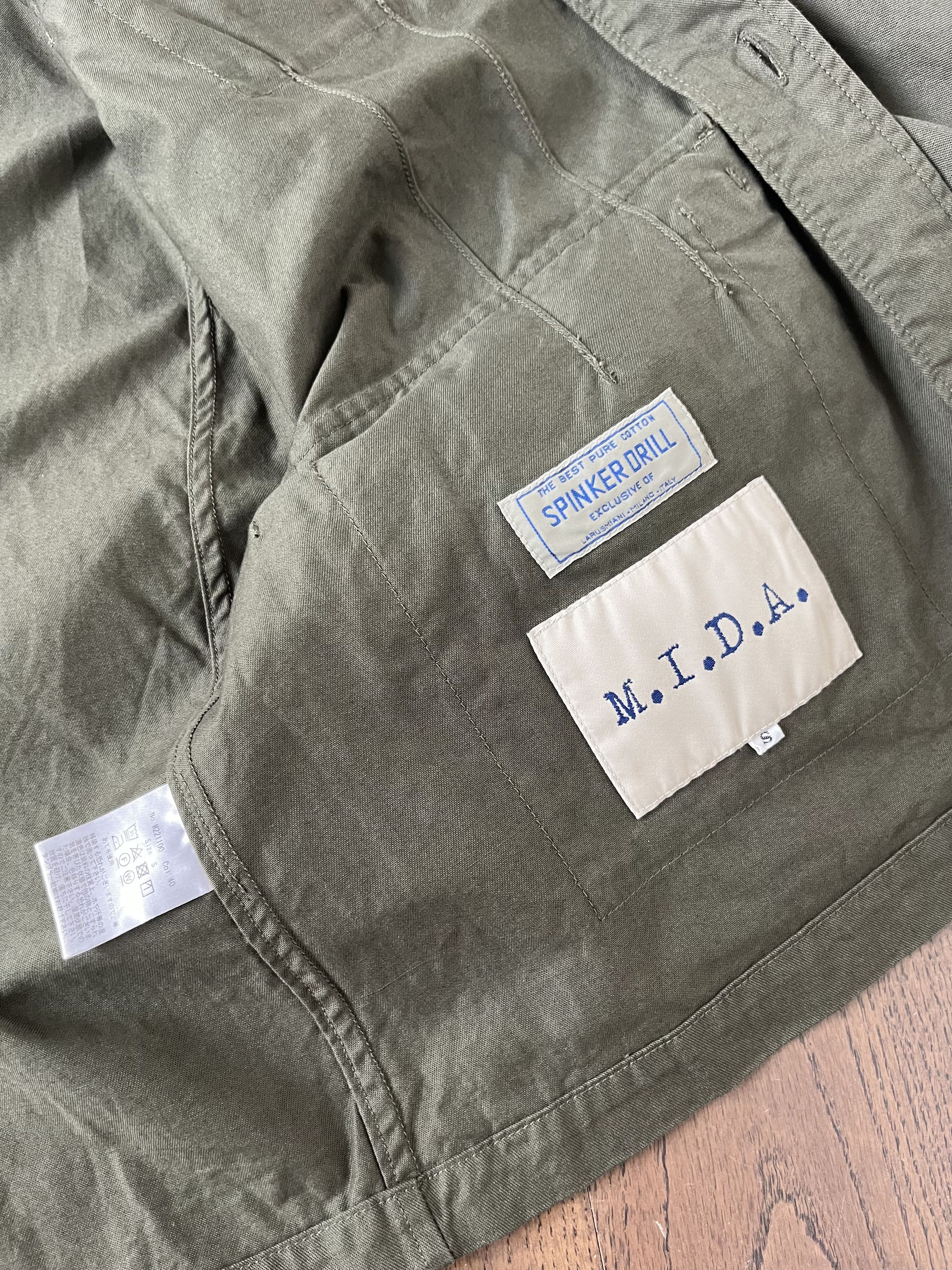 Other MIDA Italy Japanese Edition Army Green Hunting Bush Jacket Size US S / EU 44-46 / 1 - 12 Thumbnail
