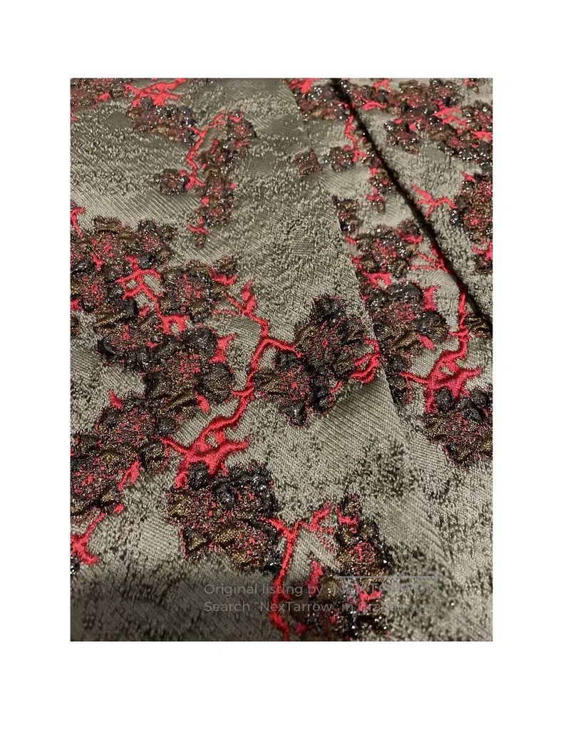 Dries Van Noten Dries Van Noten Runway-Style Brocade Midi Skirt Size 37" - 6 Thumbnail