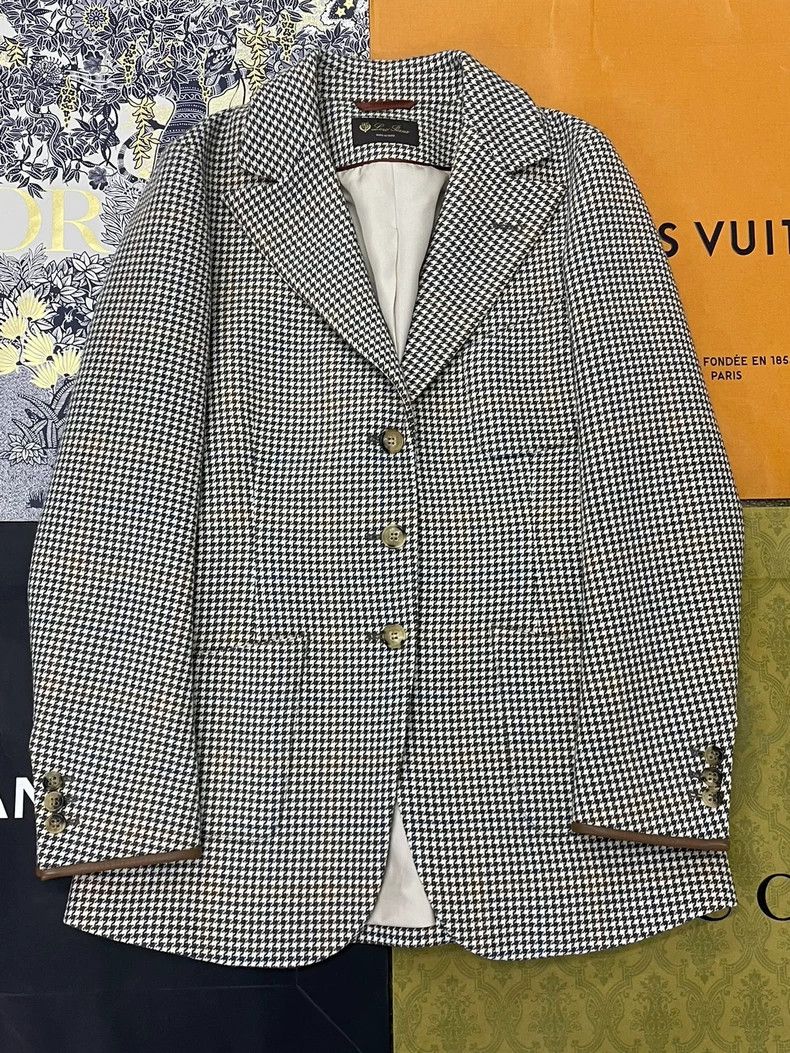 Loewe LOEWE Kilnograph wool suit jacket Size M / US 6-8 / IT 42-44 - 1 Thumbnail