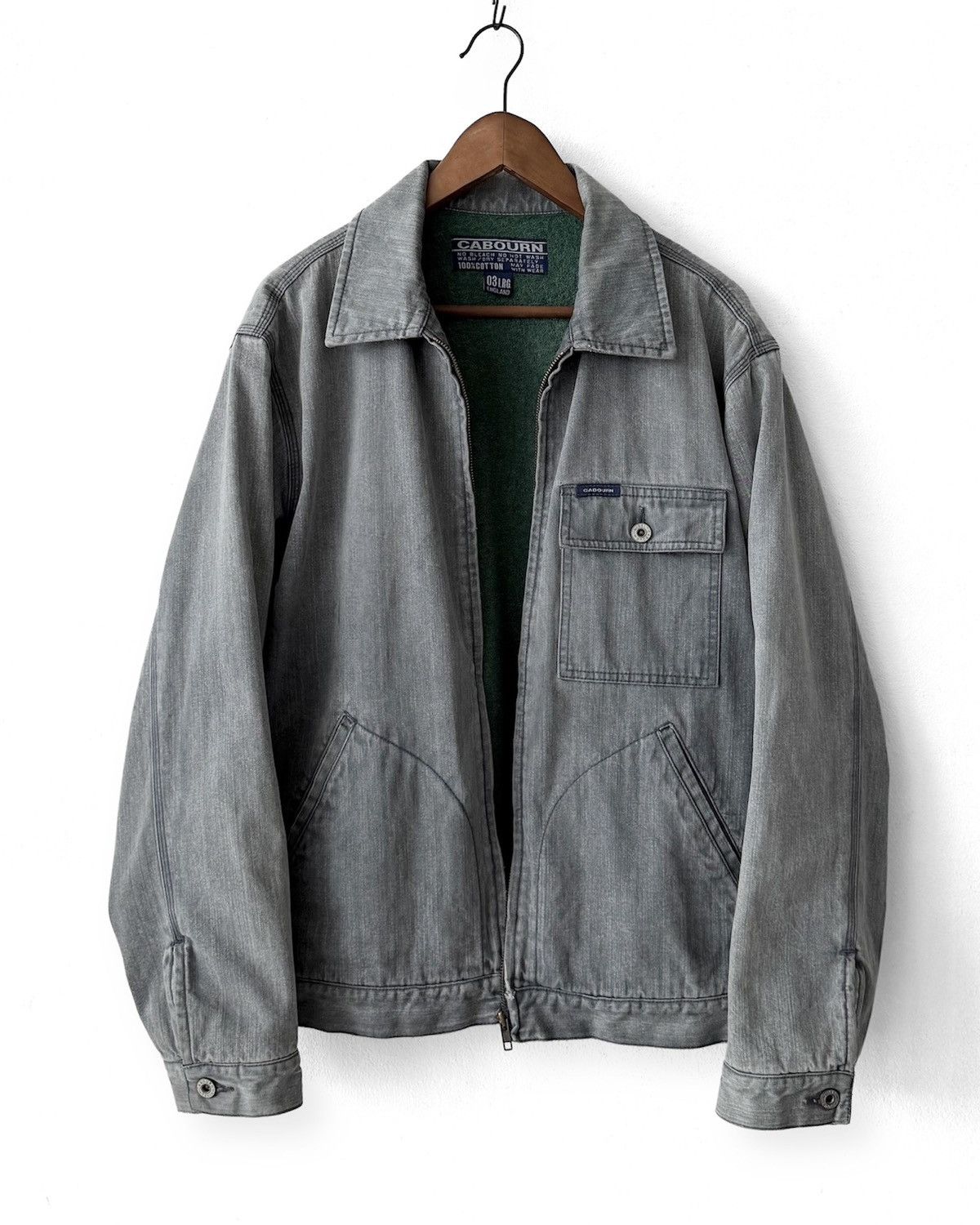 Nigel Cabourn VINTAGE NIGEL CABOURN TRUCKER DENIM JACKET Size US L / EU 52-54 / 3 - 2 Thumbnail
