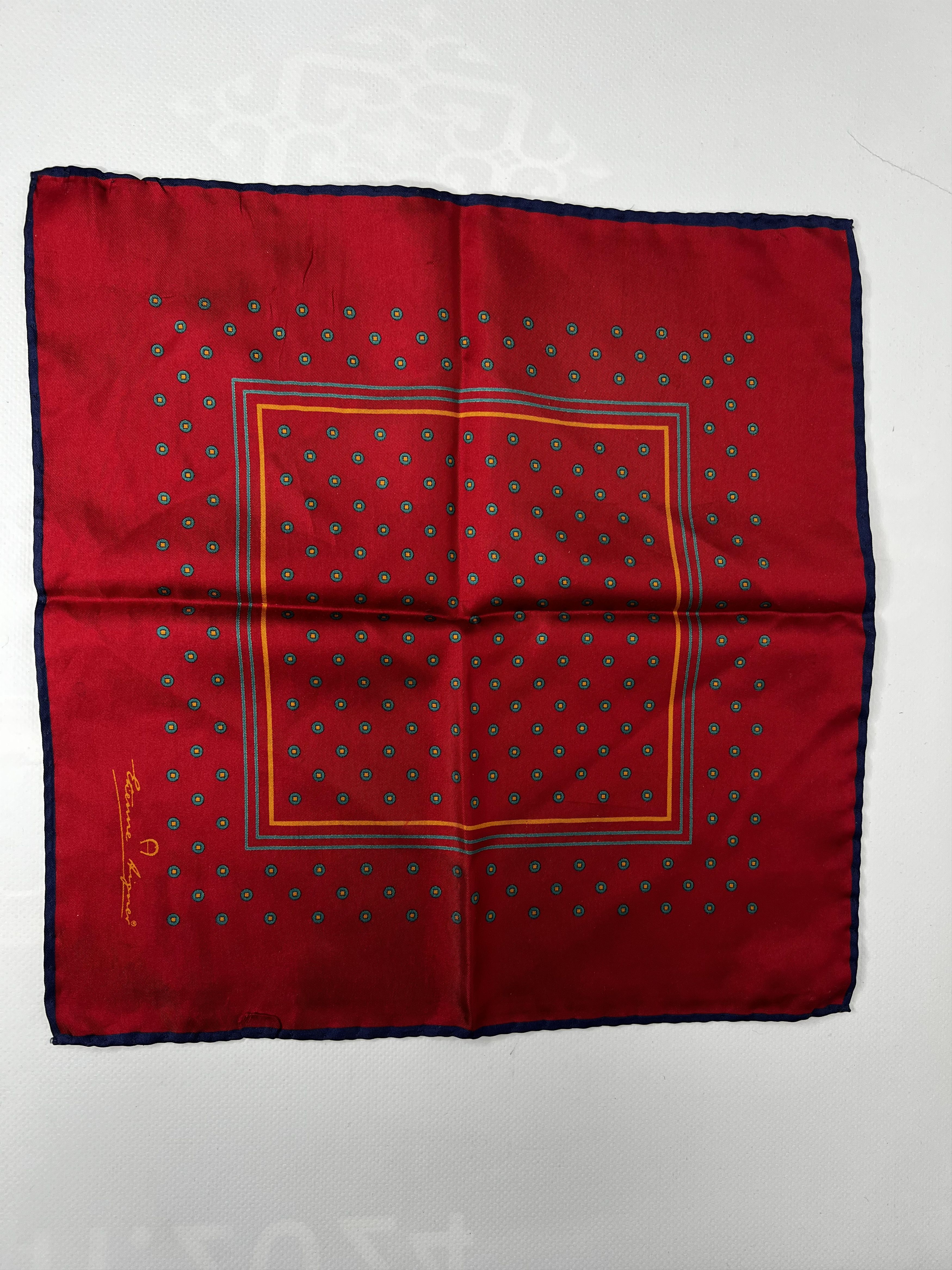 Etienne Aigner ETIENNE AIGNER VINTAGE SCARF SILK 32 X 32 cm Size ONE SIZE - 1 Thumbnail