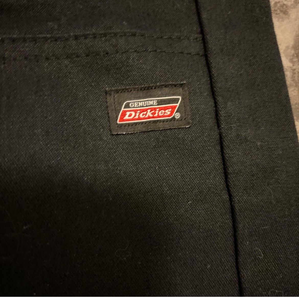 Dickies Black double knee dickies Size US 29 - 5 Thumbnail