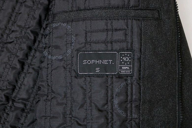 Sophnet. Black Heavy Coat with Fur Trim, Size S Size US S / EU 44-46 / 1 - 5 Thumbnail
