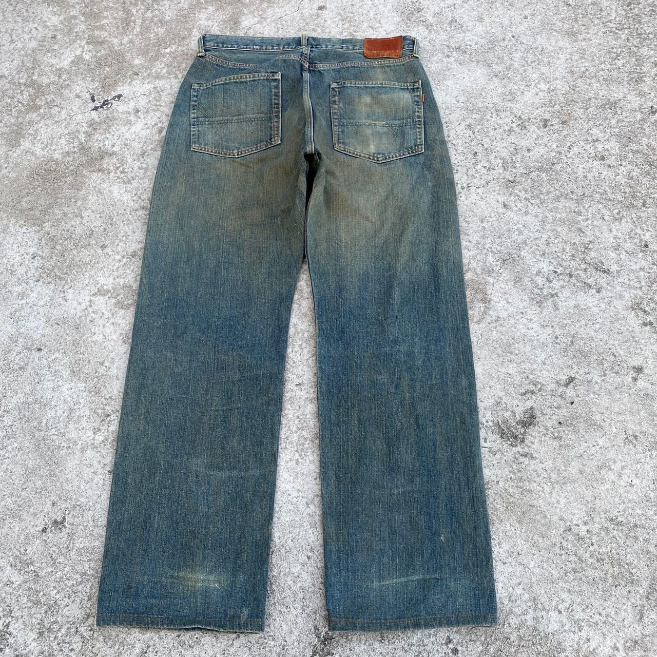 Edwin Vintage Edwin 505 Selvegde Redline Distressed Denim Size US 34 / EU 50 - 2 Thumbnail