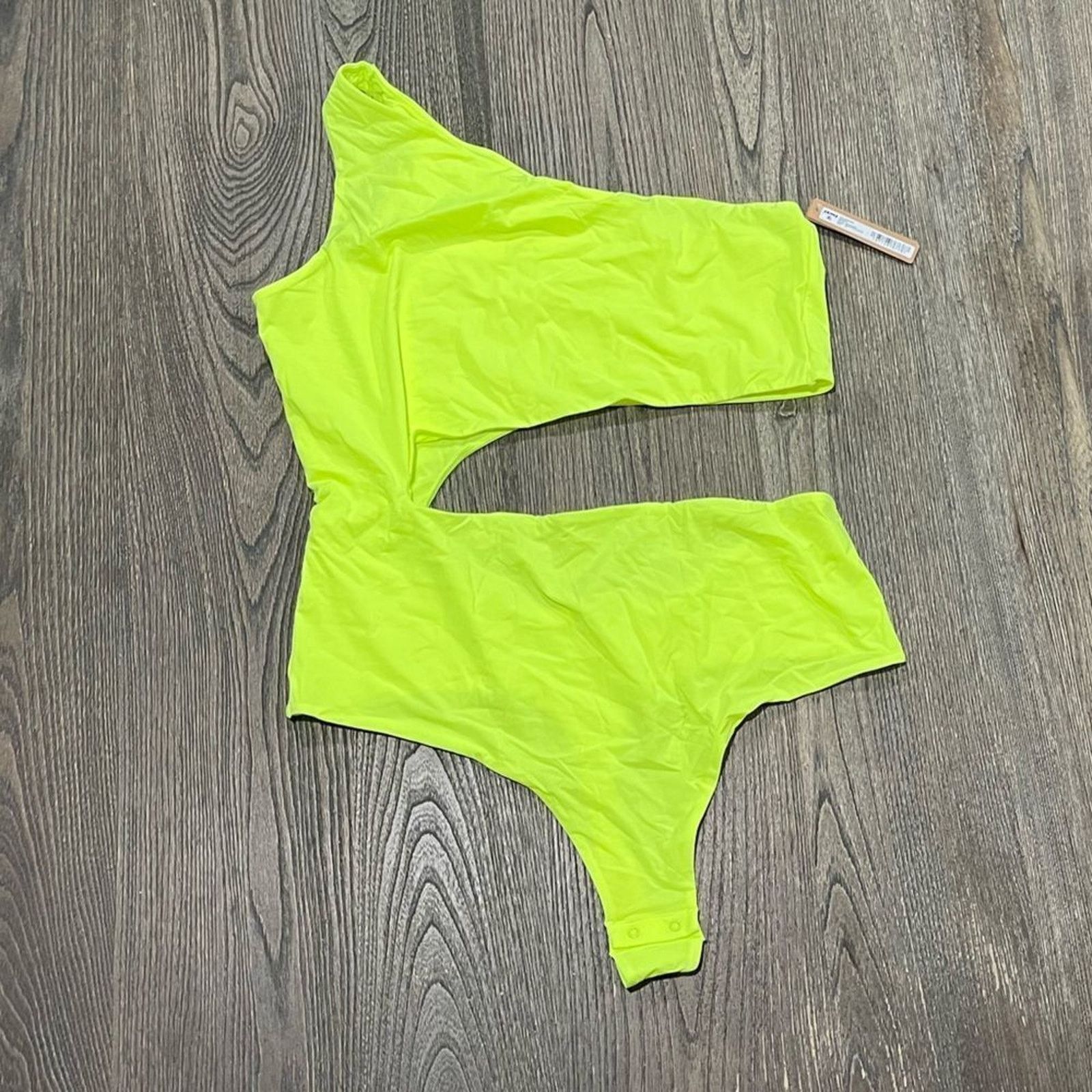 SKIMS NWT Skims Fits Everybody One Shoulder Cut Out Bodysuit 4X Size 4XL / US 24-26 - 1 Thumbnail