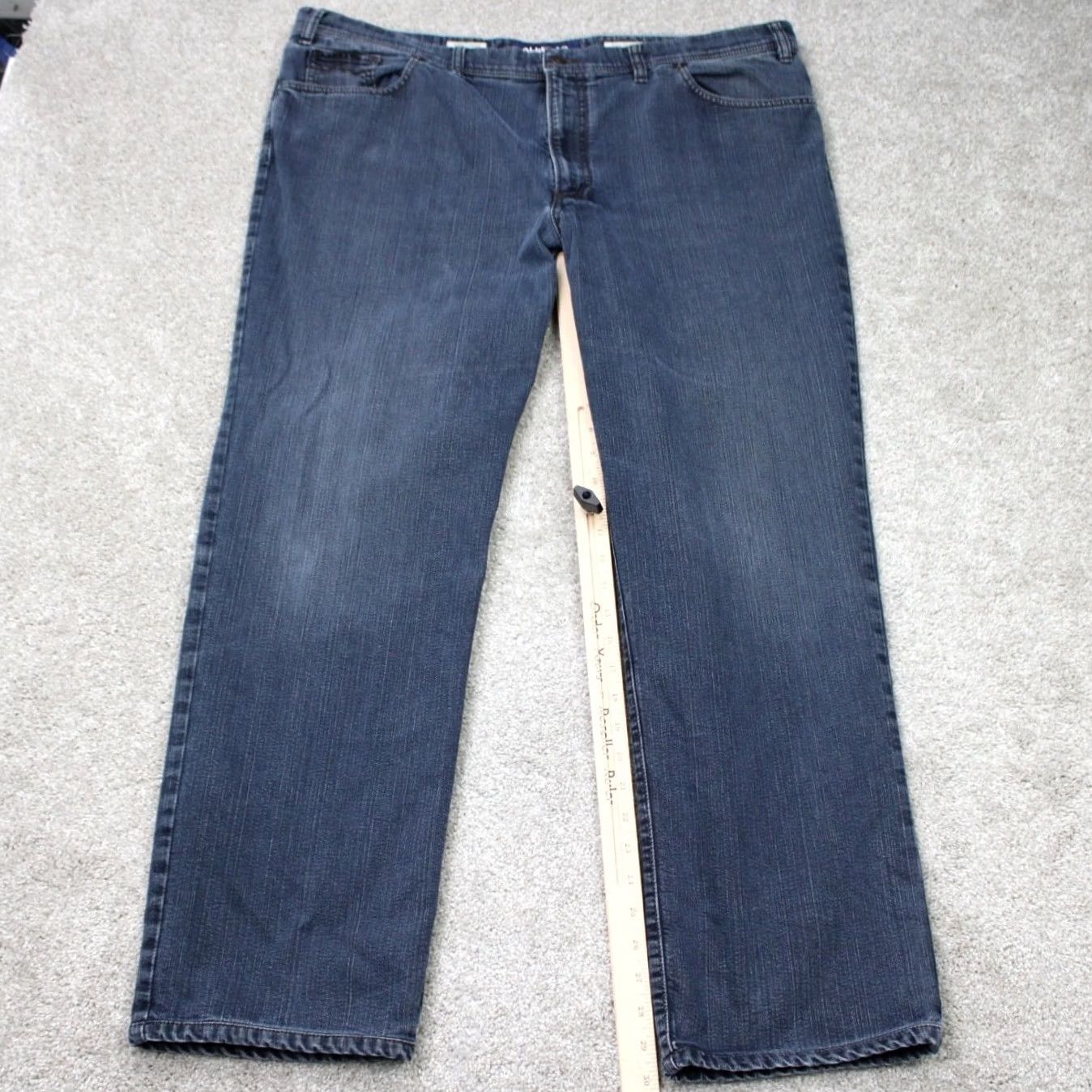 Vintage ALBERTO Tommy Jeans Mens 44x30 Blue Comfort Fit 5-Pocket Denim T400 Stretch Jeans Size US 44 / EU 60 - 3 Thumbnail