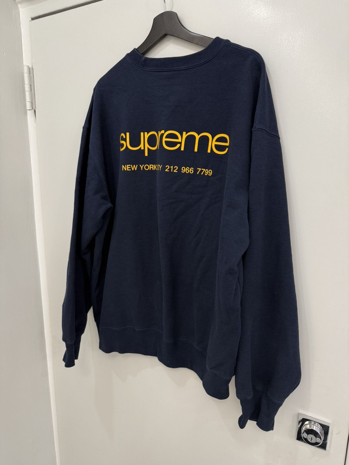 Supreme Supreme New York City Crewneck Size US XL / EU 56 / 4 - 6 Thumbnail