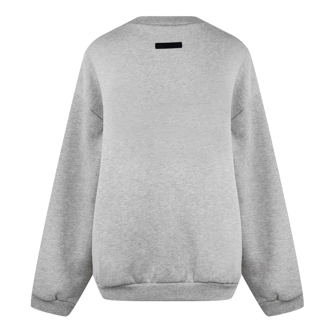 Fear of God o1g2r1mq0426 Fleece Crew Neck Sweater in Heather Grey Size US XXS / EU 40 - 6 Thumbnail