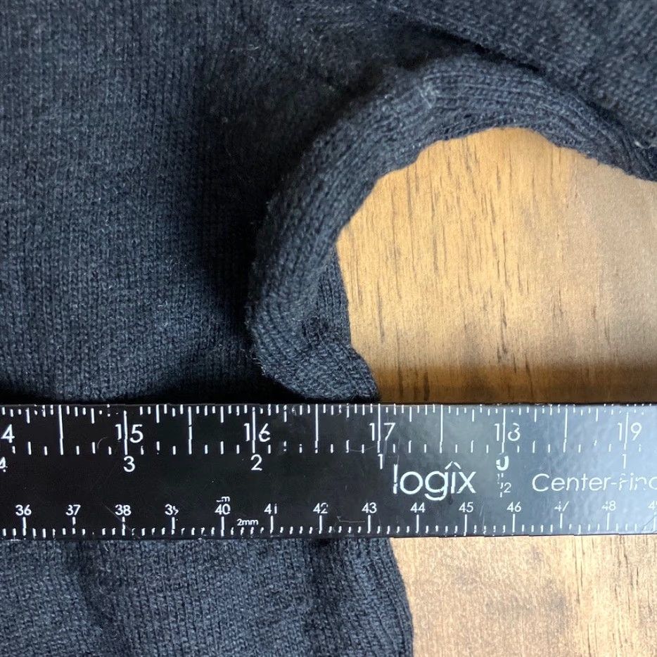Banana Republic Banana Republic Mens Sweater Black 1/4 Zip Long Sleeve Knit Medium Wool Blend Shirt Pullover Womens? Size US M / EU 48-50 / 2 - 7 Thumbnail