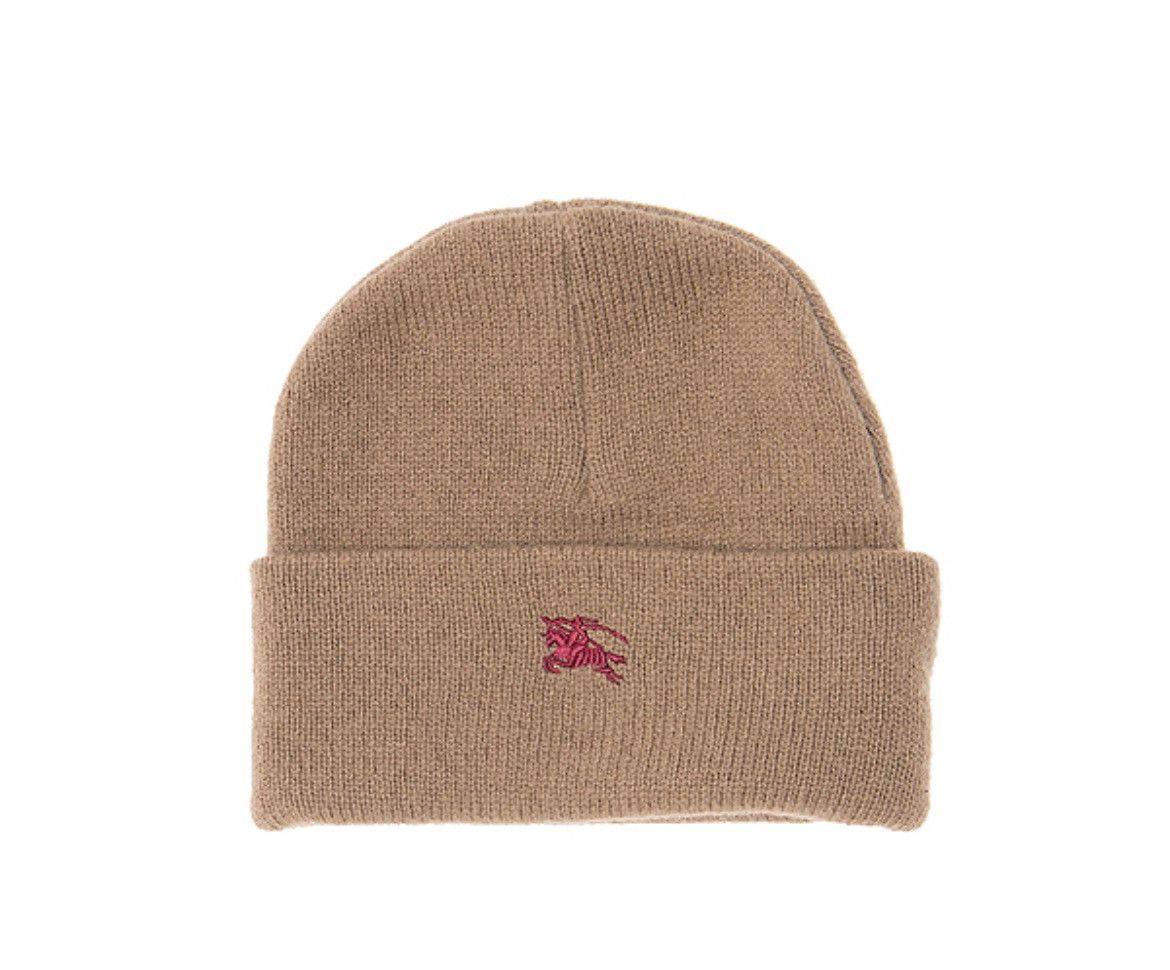 Burberry Vintage Burberrys Beanie Lambswool Size ONE SIZE - 1 Thumbnail