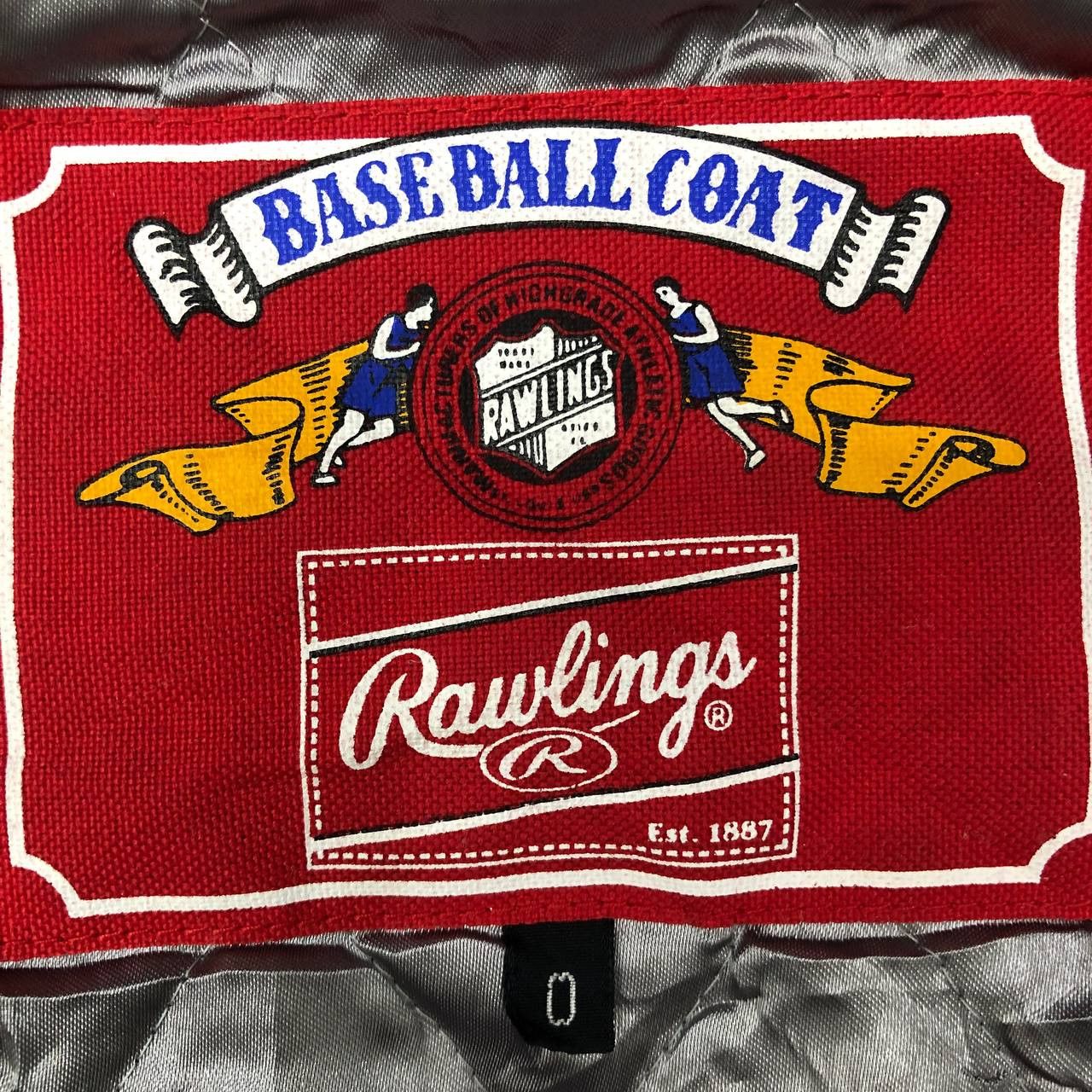 Japanese Brand Y635 BASEBALL OKAZAKI RAWLINGS BOMBERS Size US XL / EU 56 / 4 - 6 Thumbnail