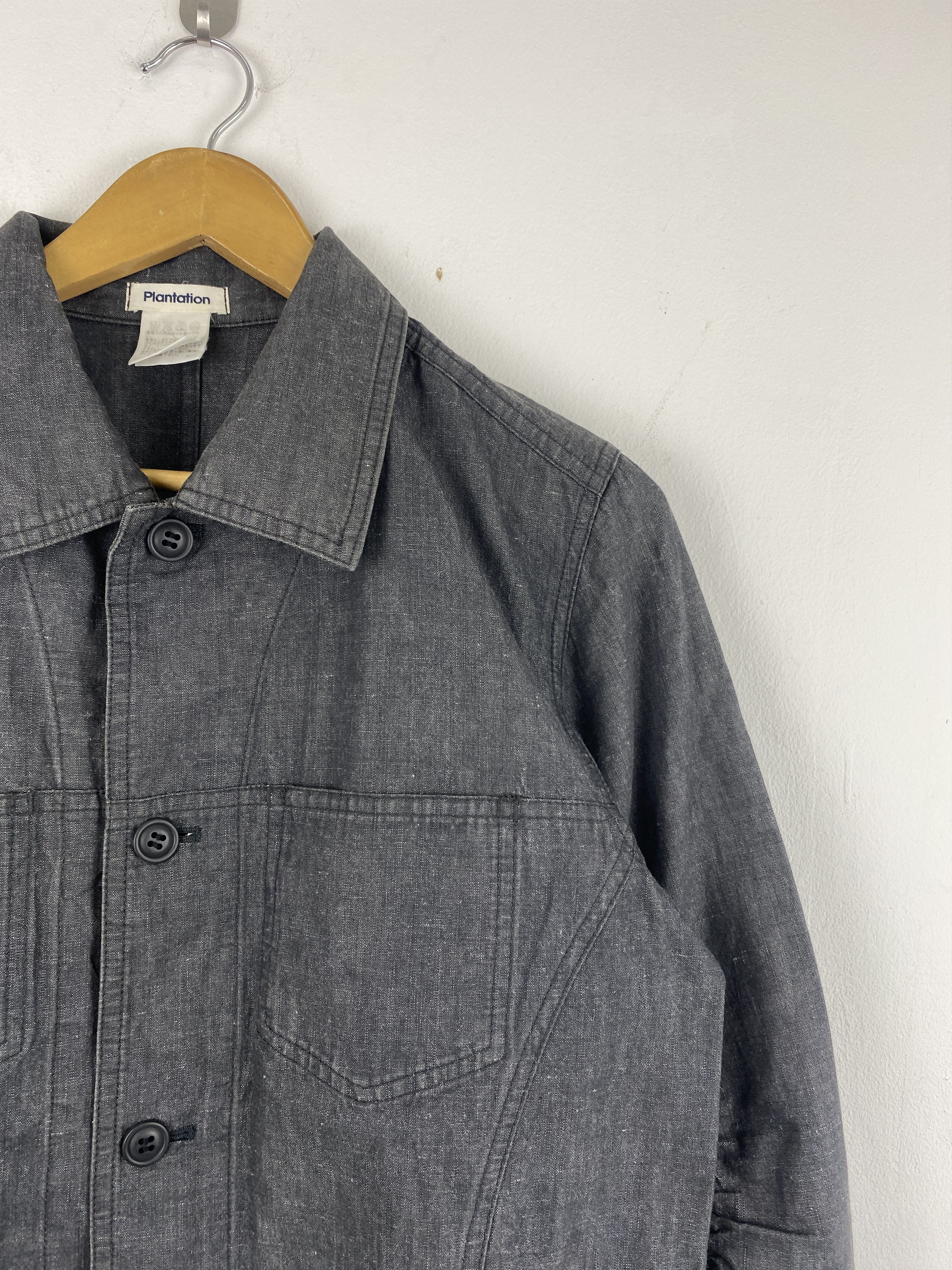 Designer Issey Miyake Plantation Button Up Denim Style Wear J1984 Size US M / EU 48-50 / 2 - 8 Thumbnail