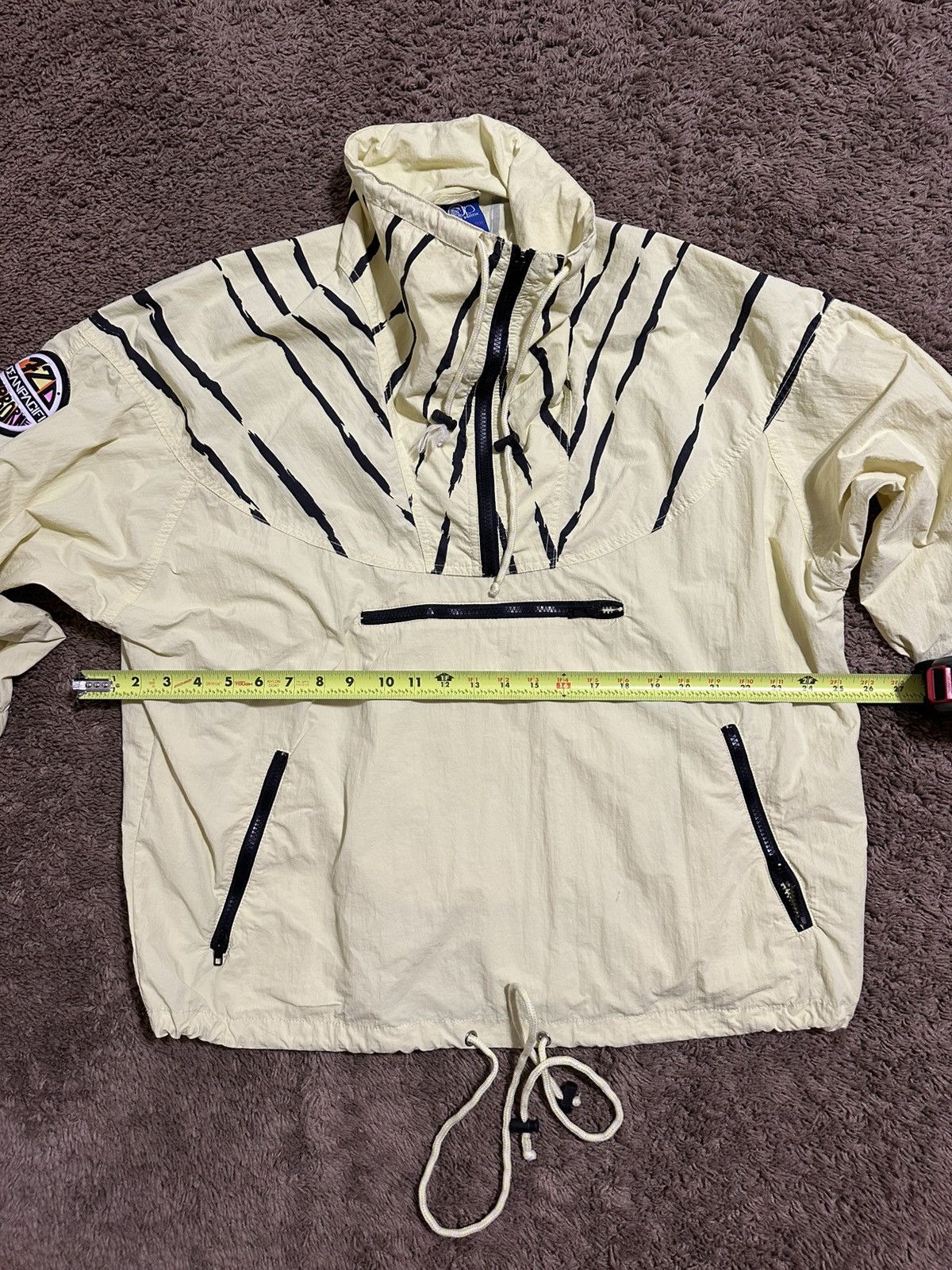 Ocean Pacific × Vintage Vintage Ocean Pacific “triple lime” jacket 90s size large Size US L / EU 52-54 / 3 - 5 Thumbnail