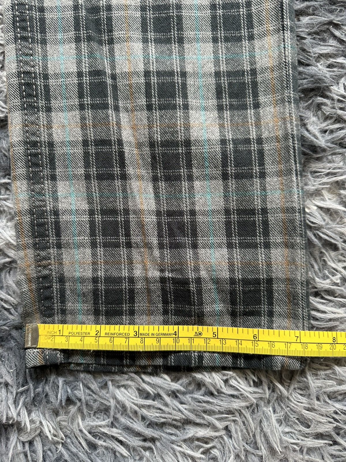 Japanese Brand 2000's Hiromichi by Hiromichi Nakano plaid pant Size US 31 - 15 Thumbnail
