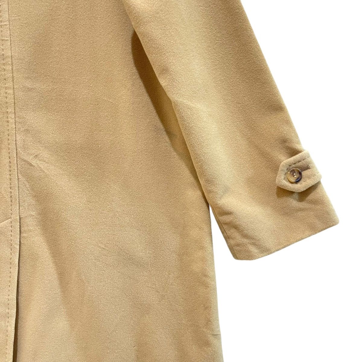 Aquascutum × Designer Vintage Aquascutum Made in Japan Wool Trench Coat Jacket Size M / US 6-8 / IT 42-44 - 12 Thumbnail