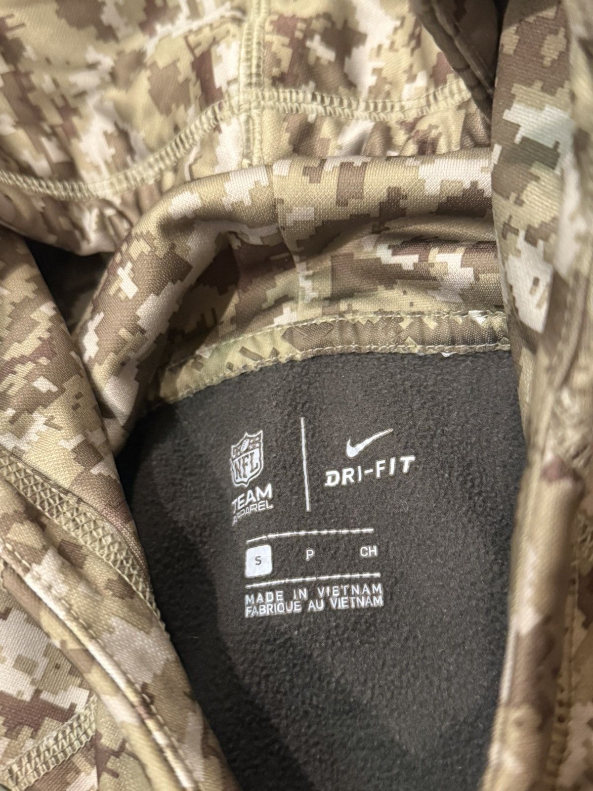 NFL Nike NFL Salute To Service New Orleans Saints Camo Hoodie Size US S / EU 44-46 / 1 - 6 Thumbnail