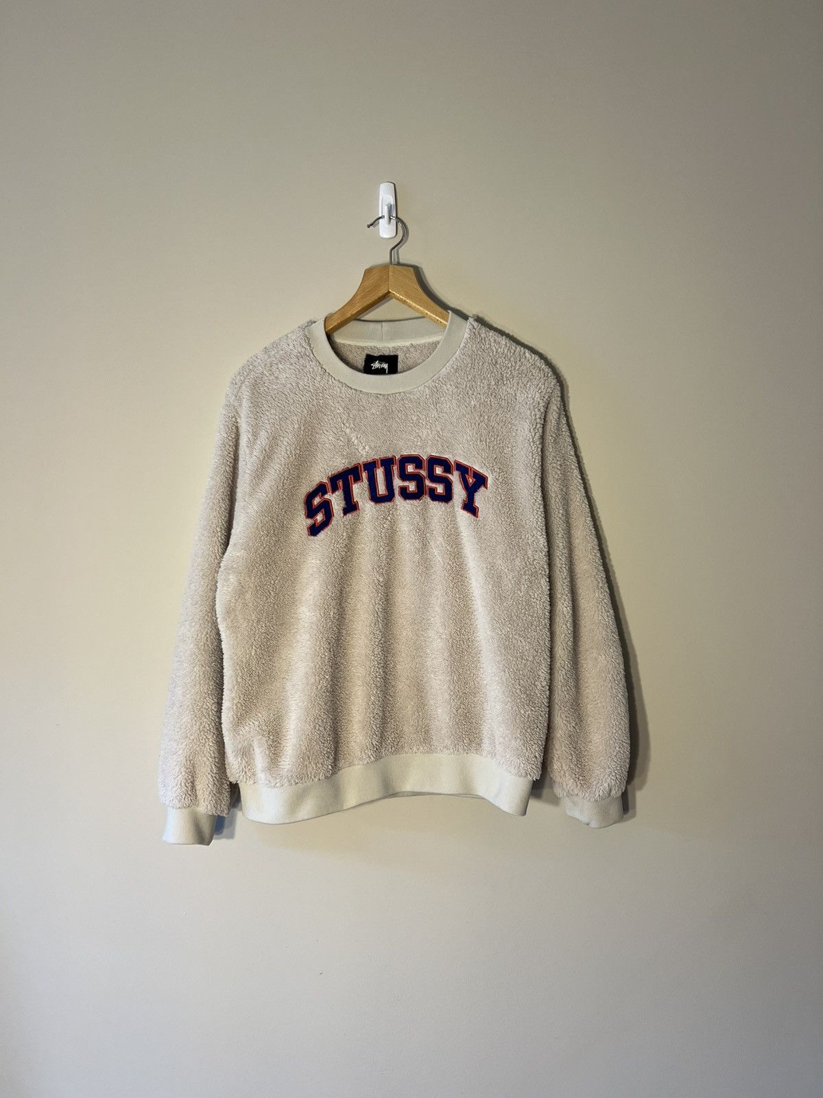 Stussy × Vintage Vintage Stussy Sherpa Crew Size US M / EU 48-50 / 2 - 1 Thumbnail