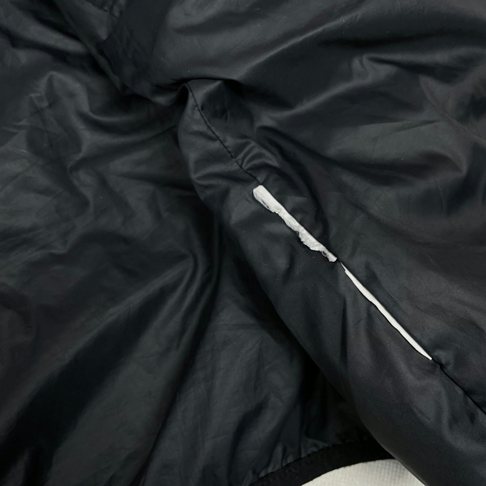 Nike Nike Women's Black Swoosh Hooded Full Zip Puffer Coat Small Size S / US 4 / IT 40 - 5 Thumbnail