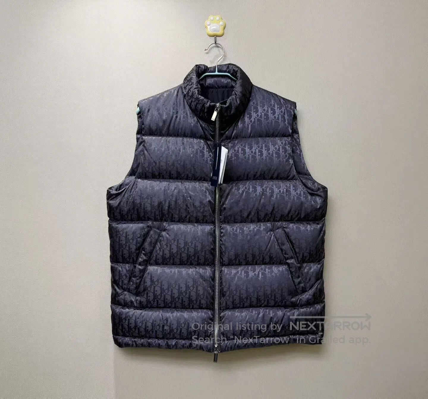 Dior Dior Monogram Full Logo Down Vest. Size US L / EU 52-54 / 3 - 1 Thumbnail
