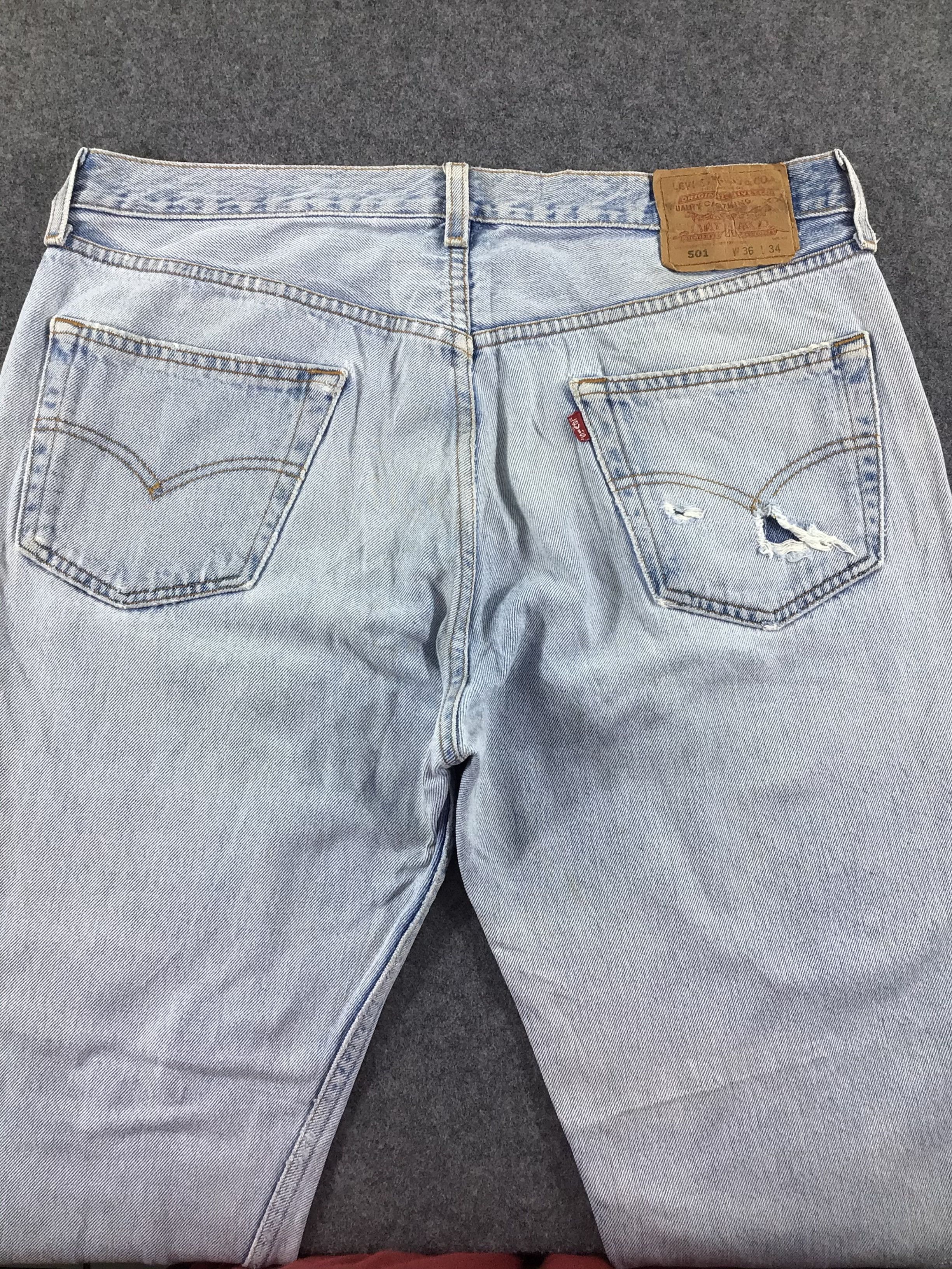 Levi's × Vintage Vintage Levis 501 Jeans-JM054 Size US 36 / EU 52 - 3 Thumbnail