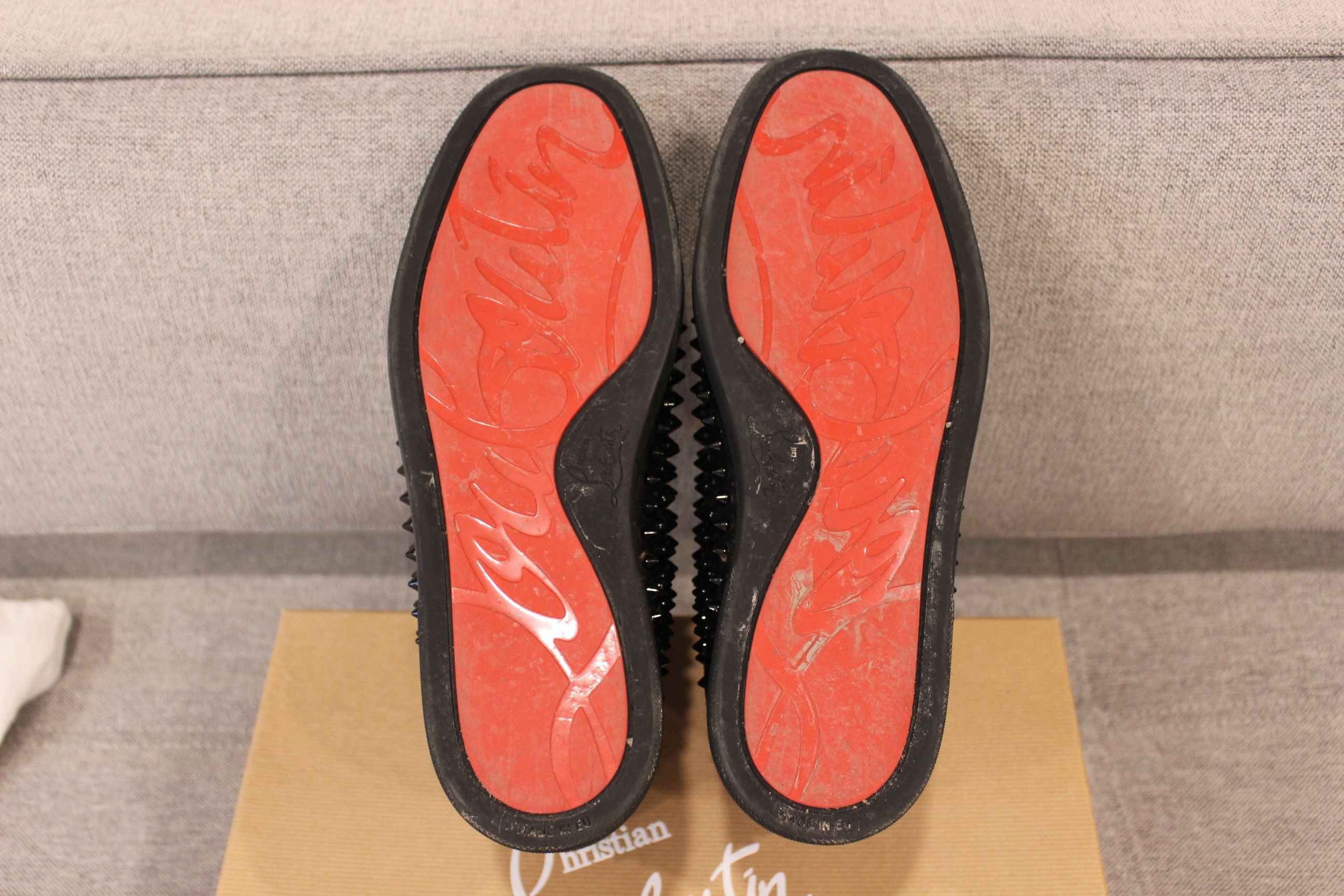 Christian Louboutin Christian Louboutin Spikes High Black Size US 9 / EU 42 - 3 Thumbnail
