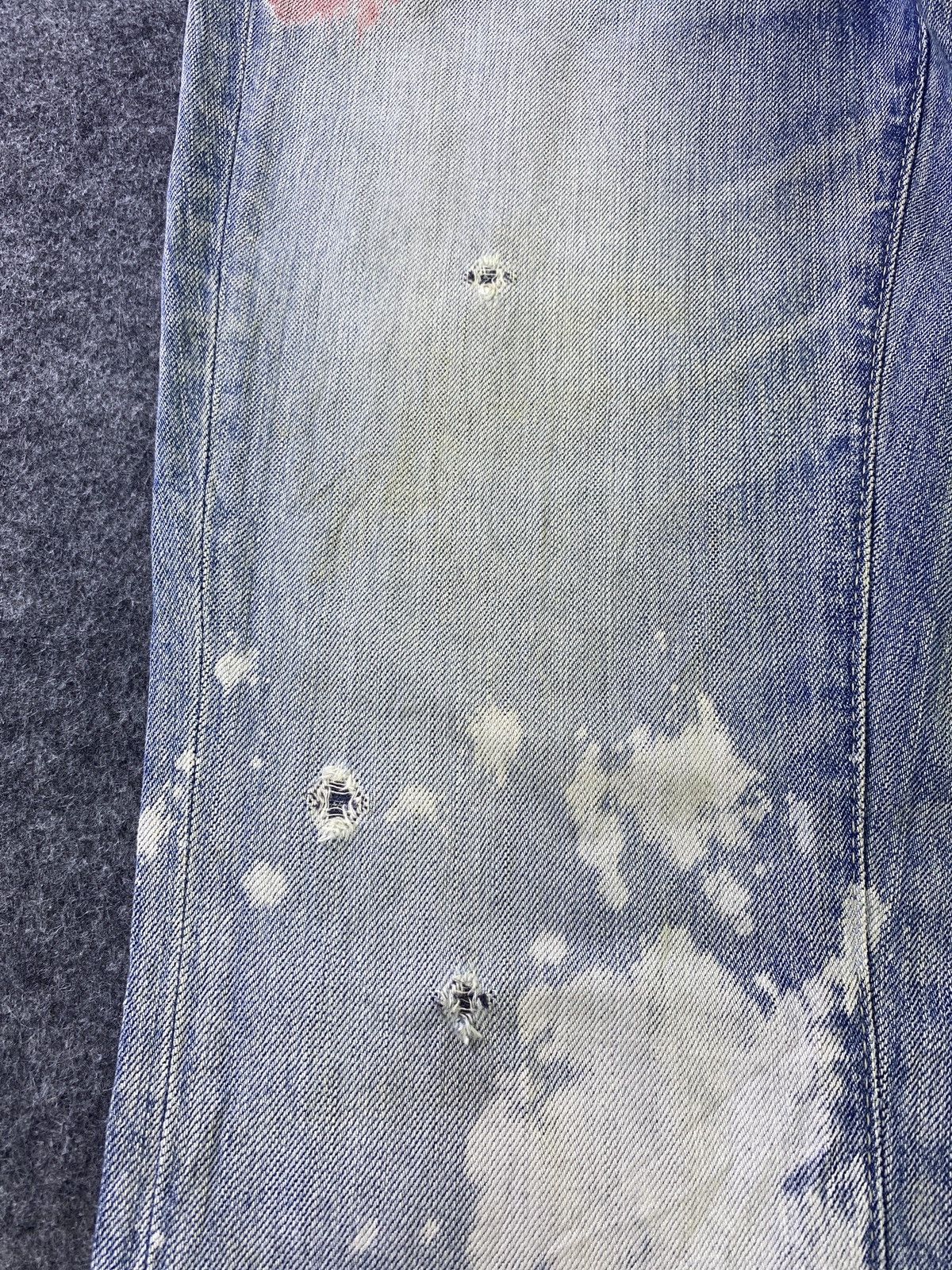 Japanese Brand × Jean × Vanquish Vanquish Flare Blue Wash Denim - J939 Size 32" / US 10 / IT 46 - 15 Thumbnail